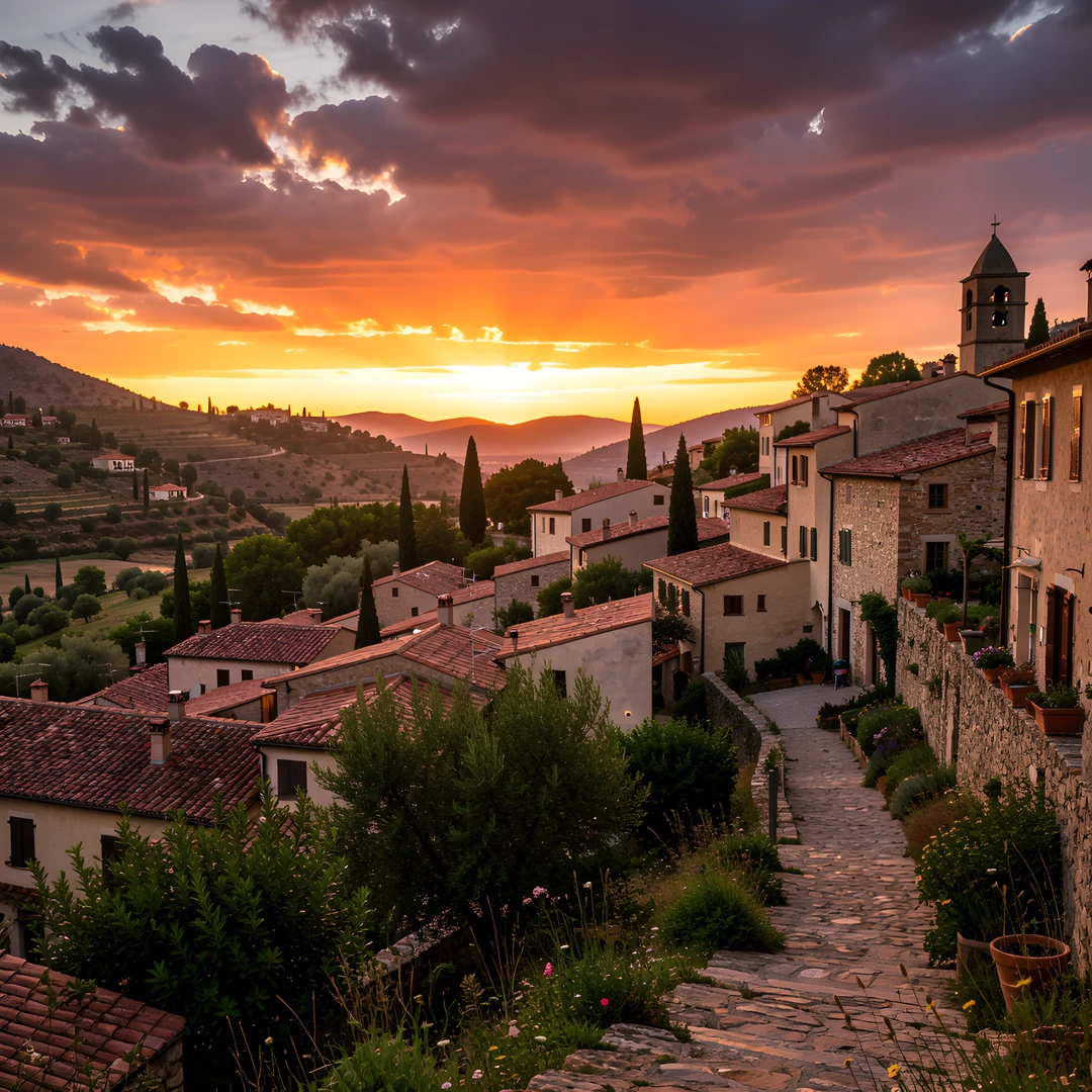Mediterranean Hillside