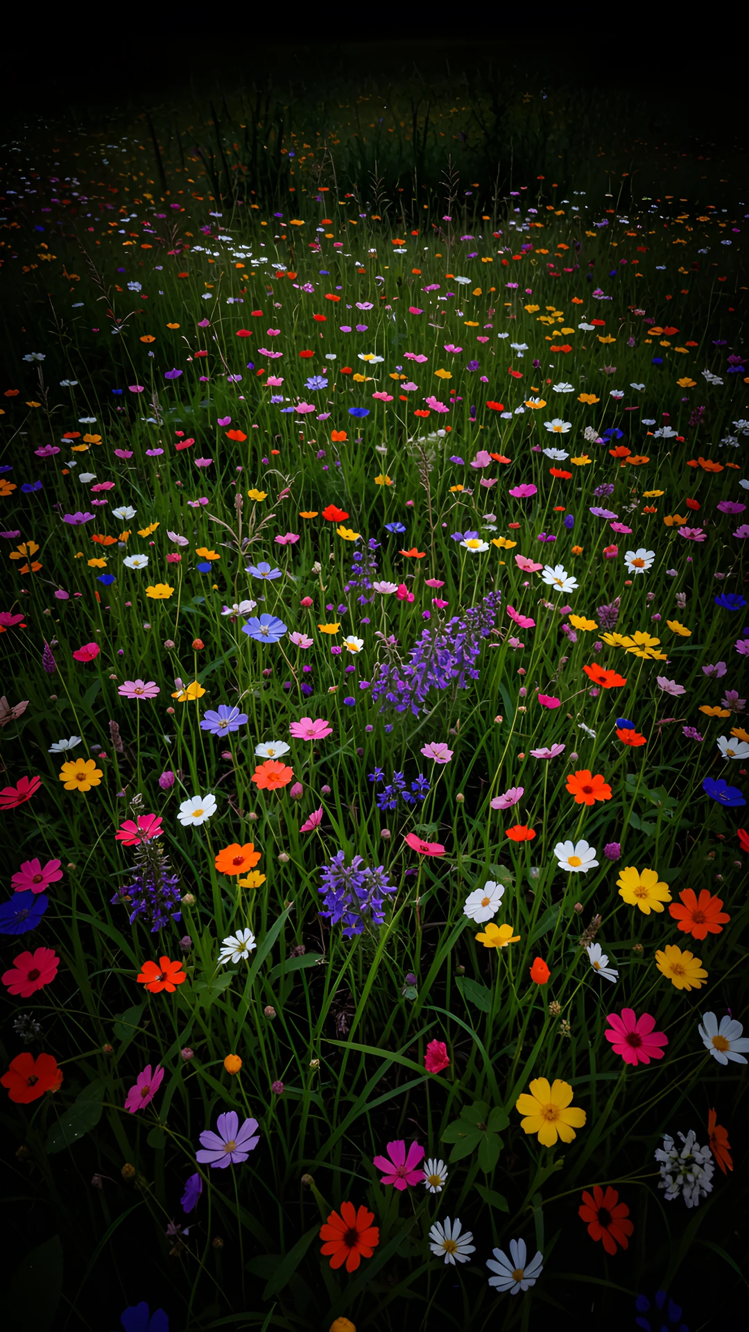 Dark Field Blooms