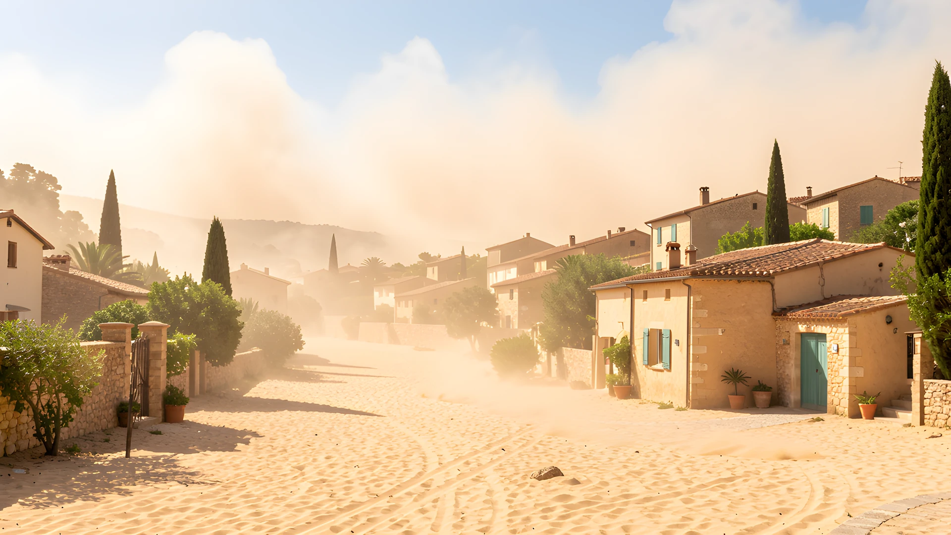 Wind Swept Village