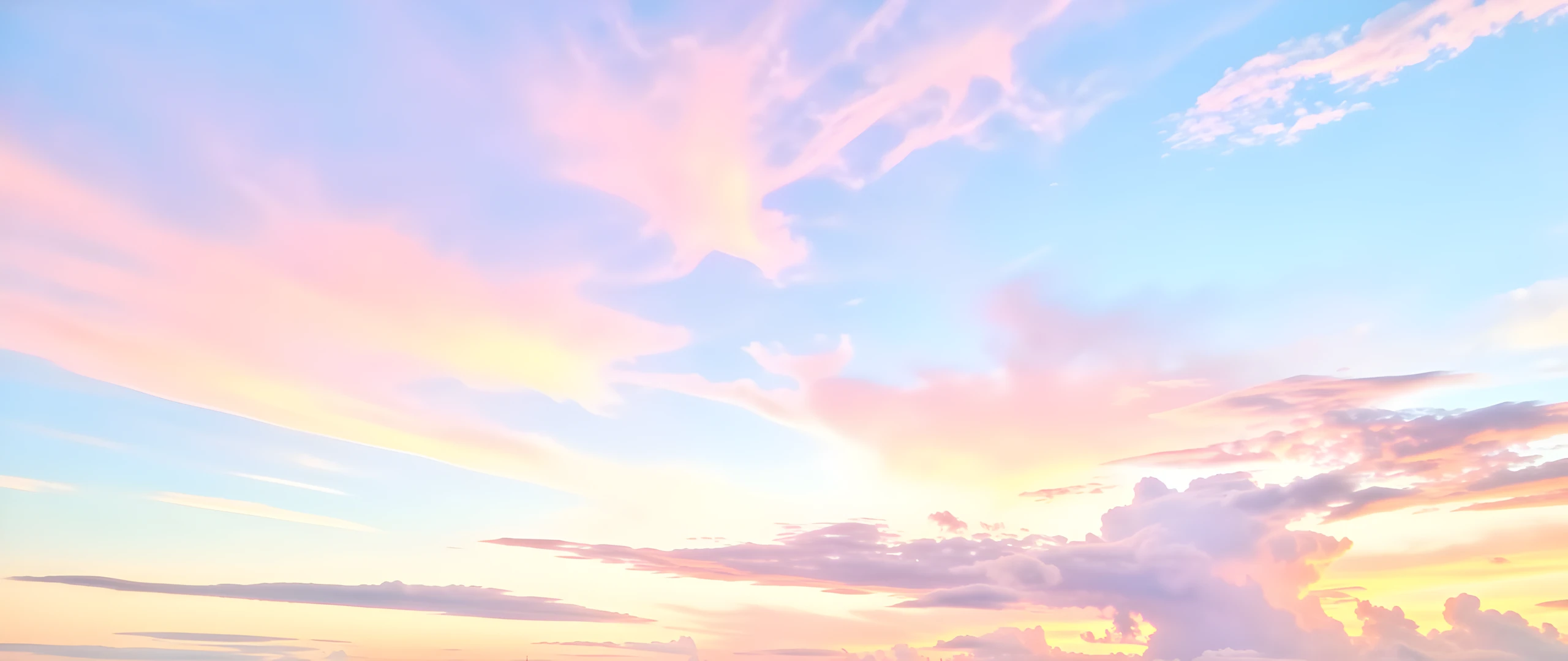 Soft Pink Horizon