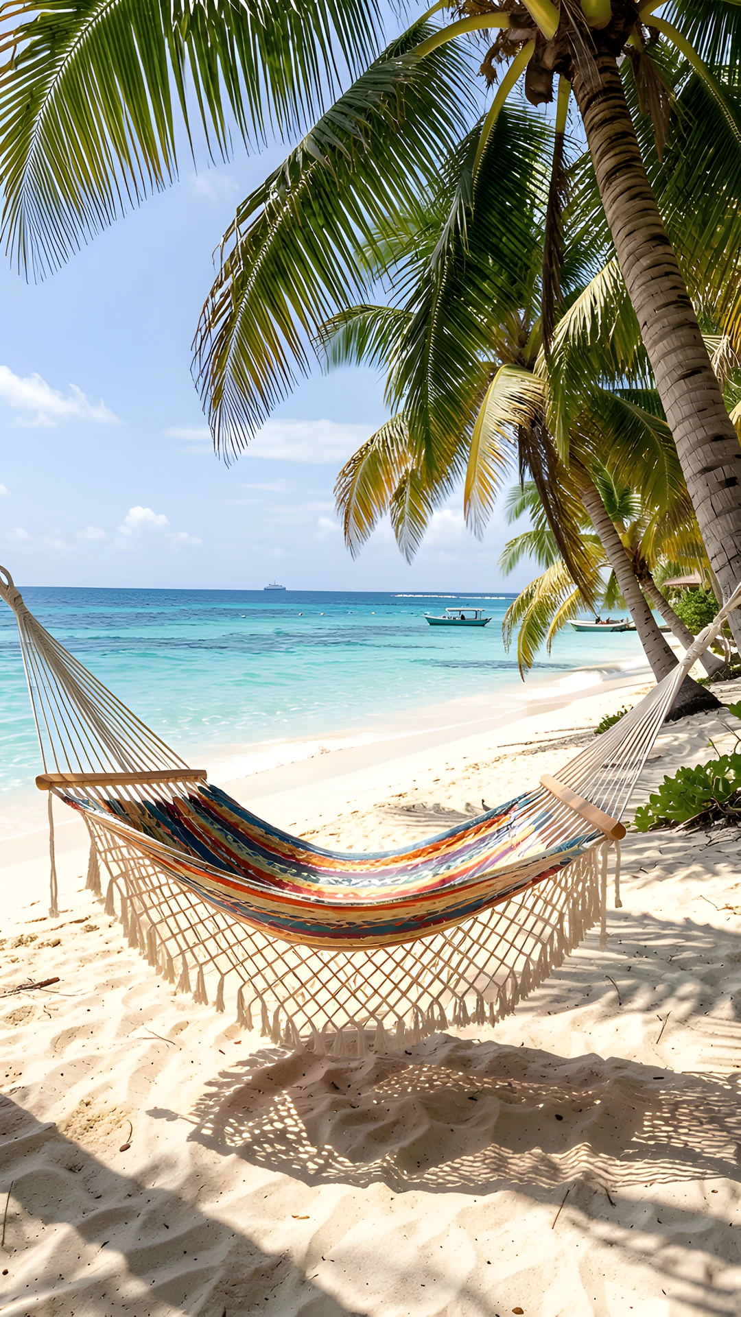 Island Beach Scene