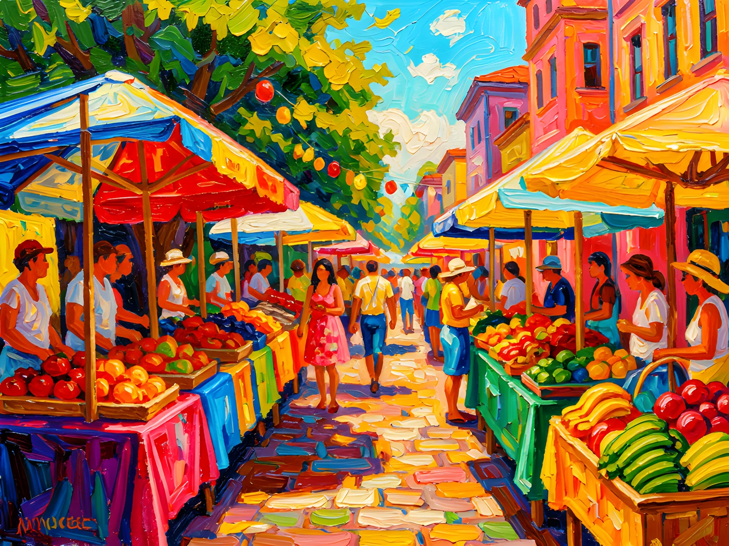 Impressionist Brushstrokes