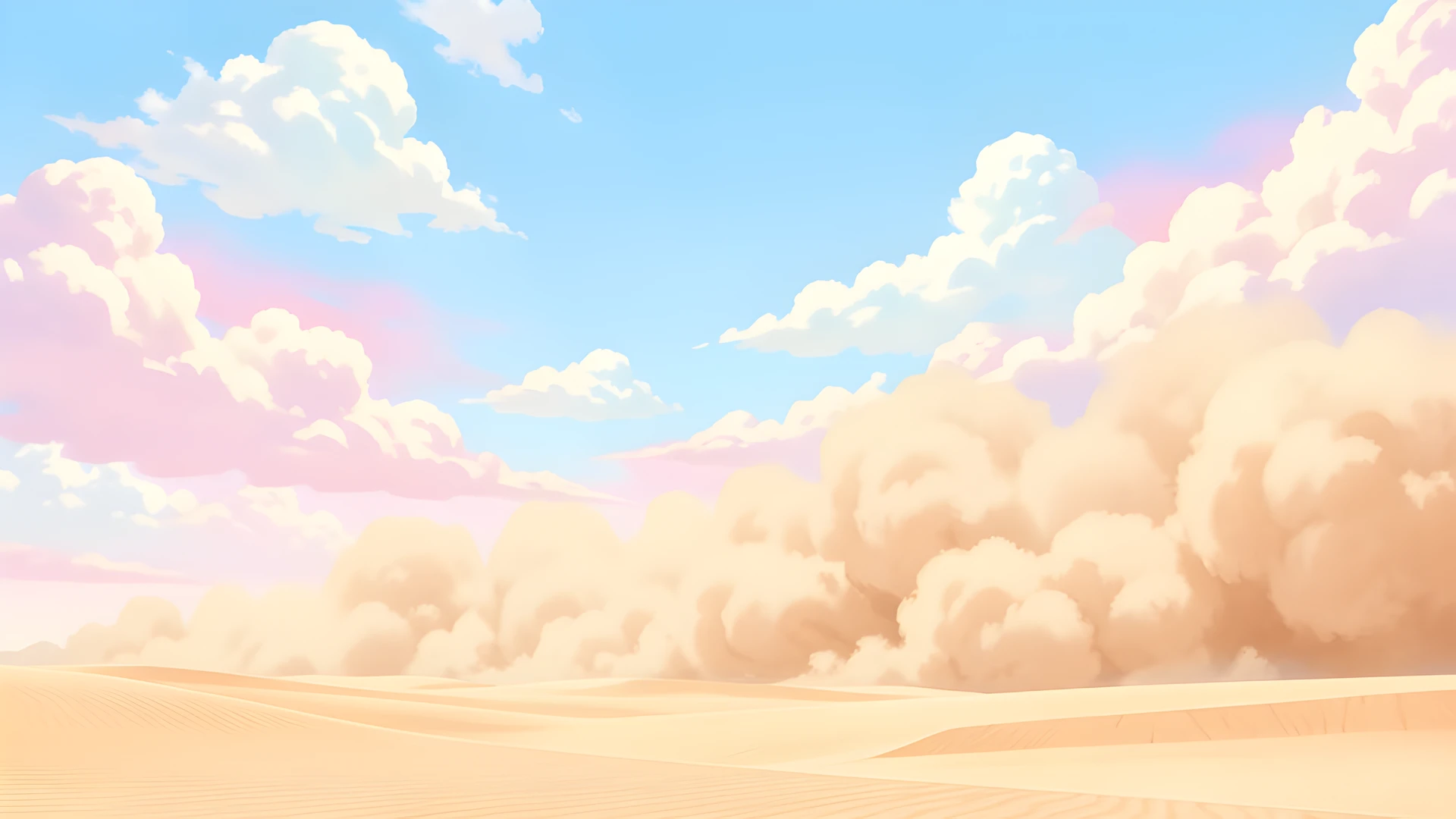 Pastel Storm Sky