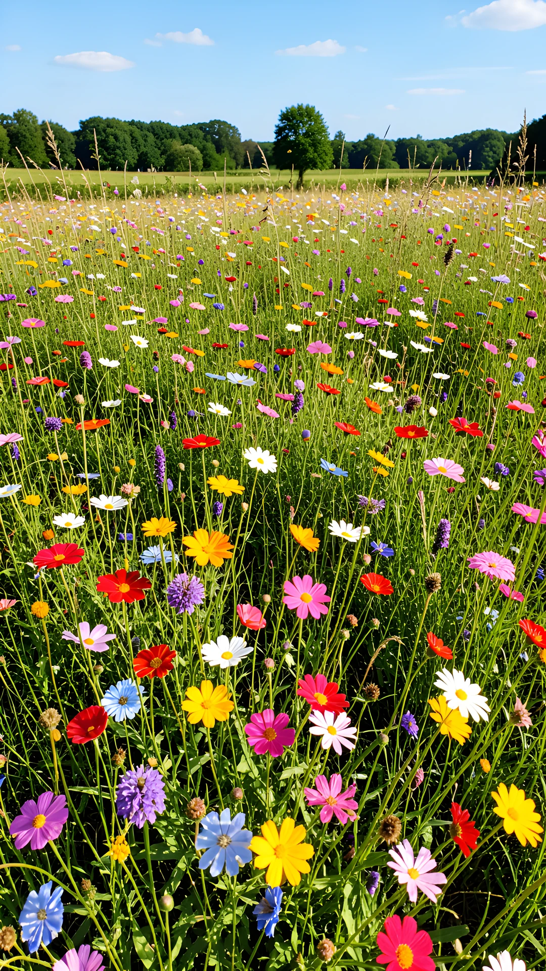 Blooming Meadow Sky