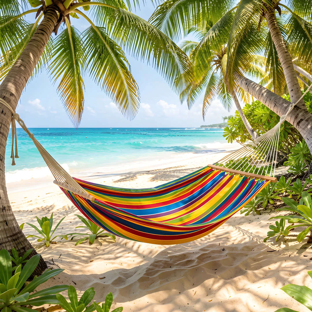 Tropical Beach Scene