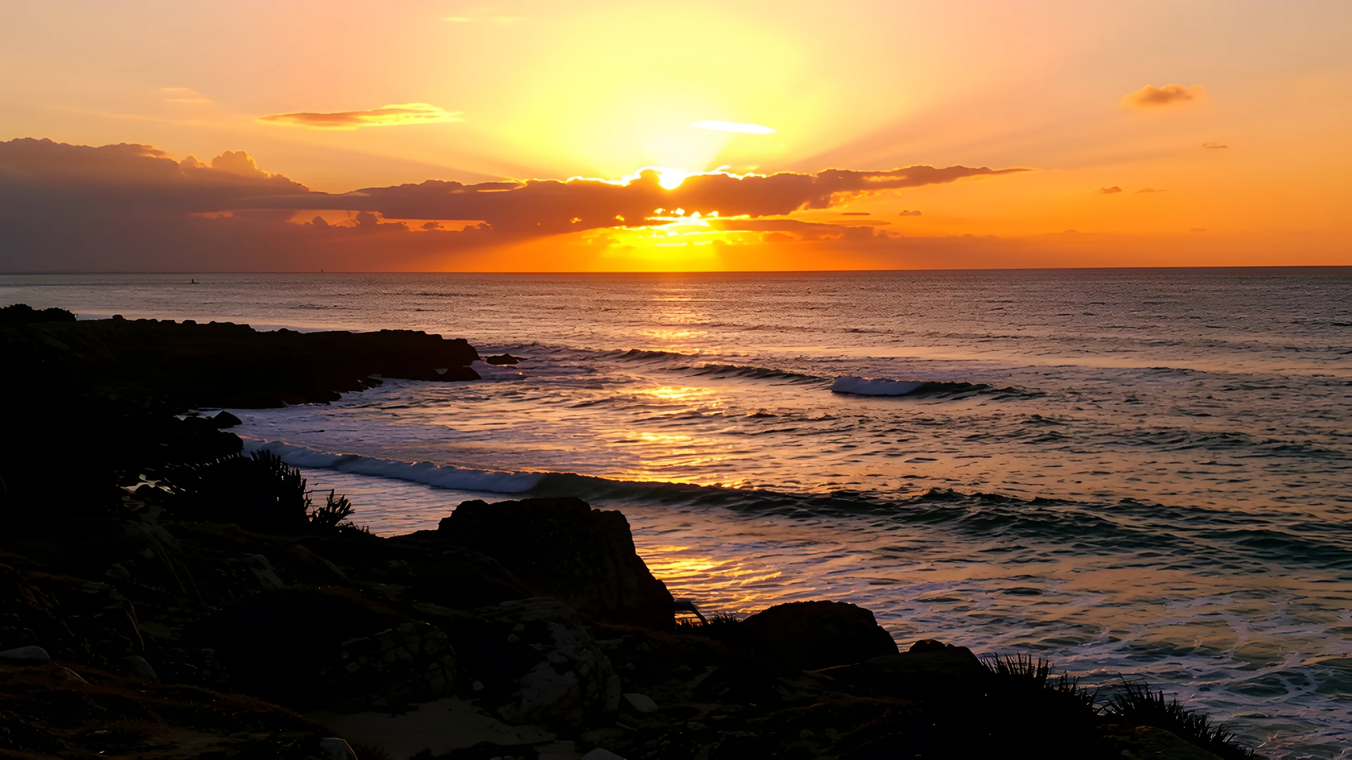 Golden Beach Dawn