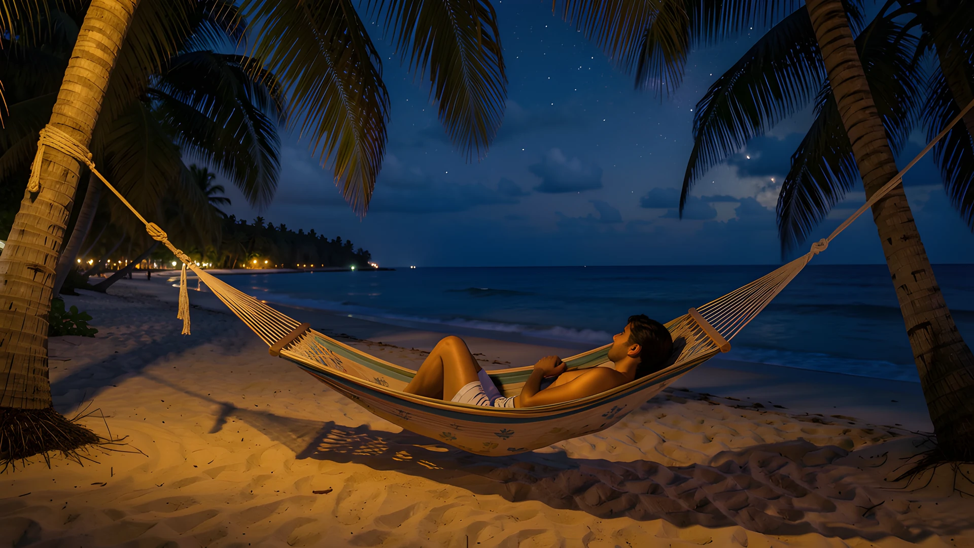 Tropical Beach Sunset