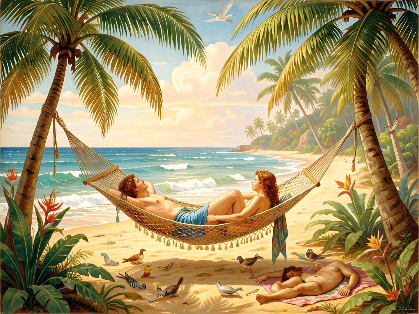 Tropical Island Oasis