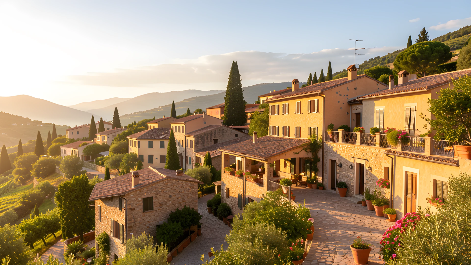Greek Island Morning