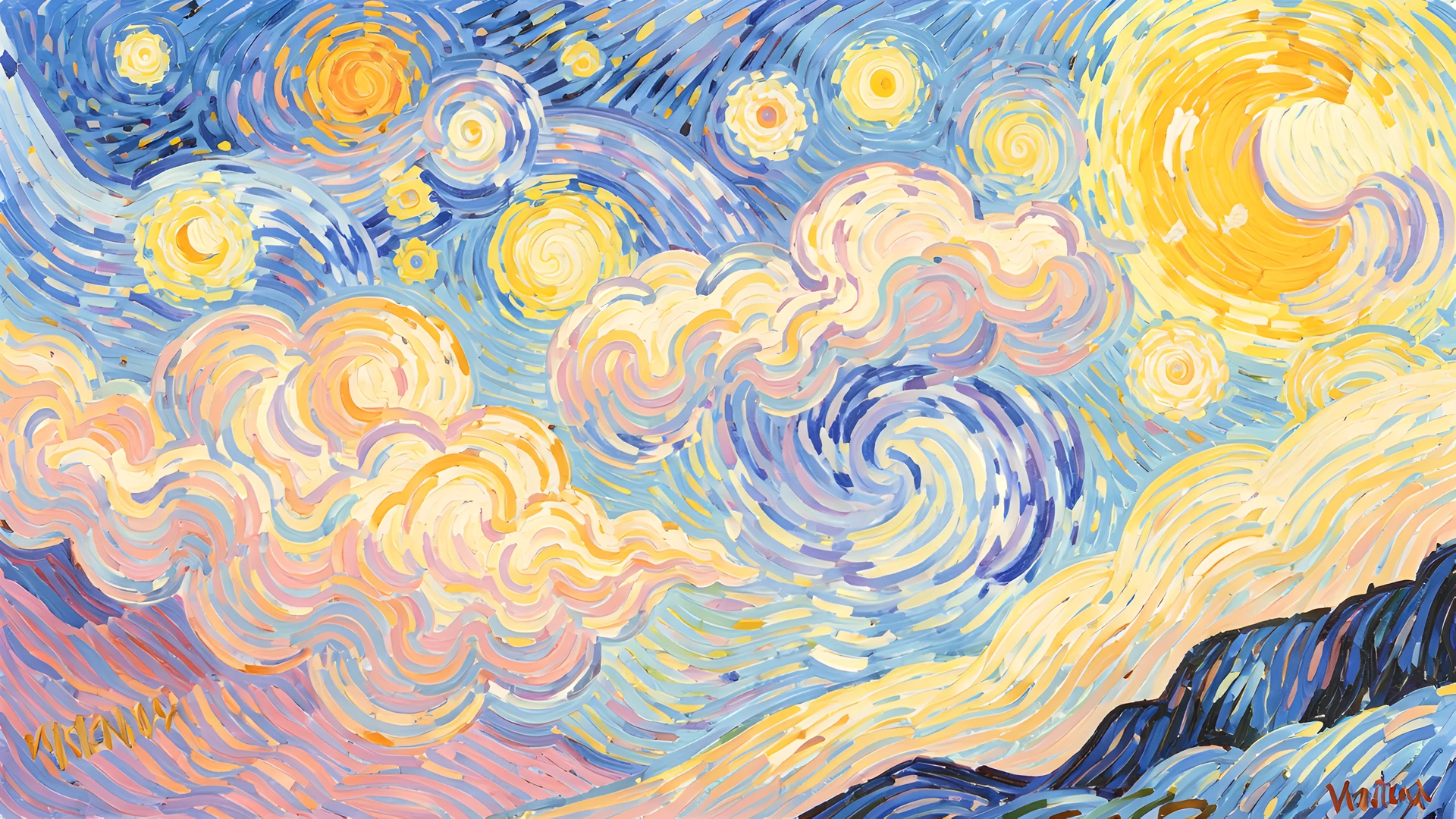 Pastel Cloud Room
