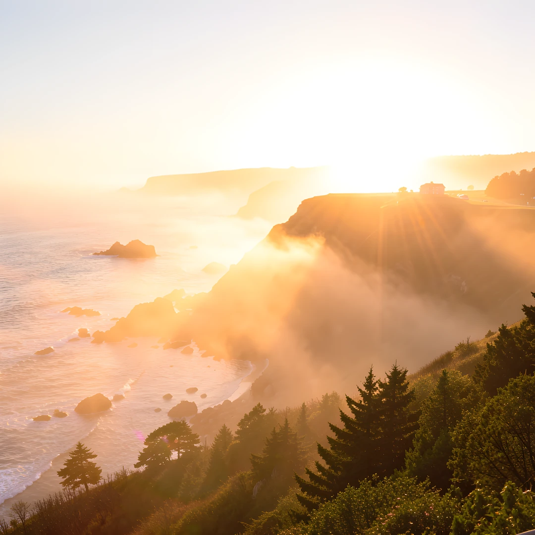 Dawn Coastal Glow