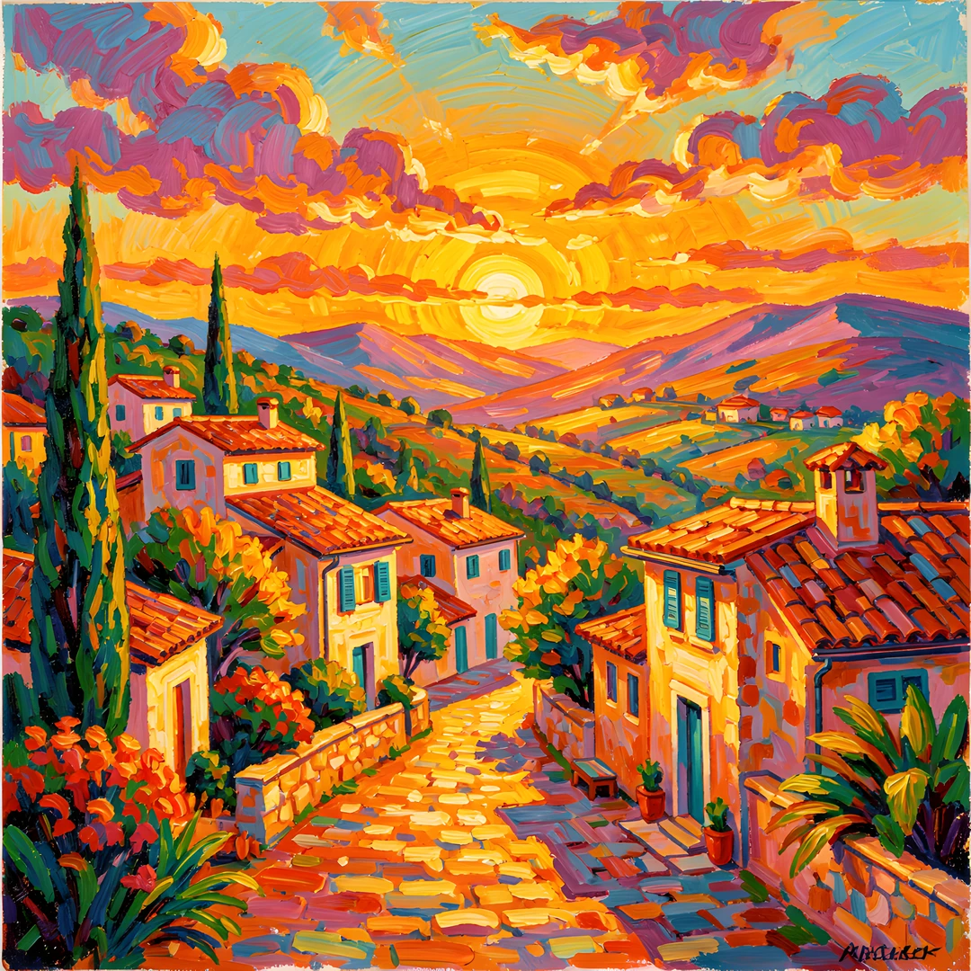 Impressionist Mediterranean