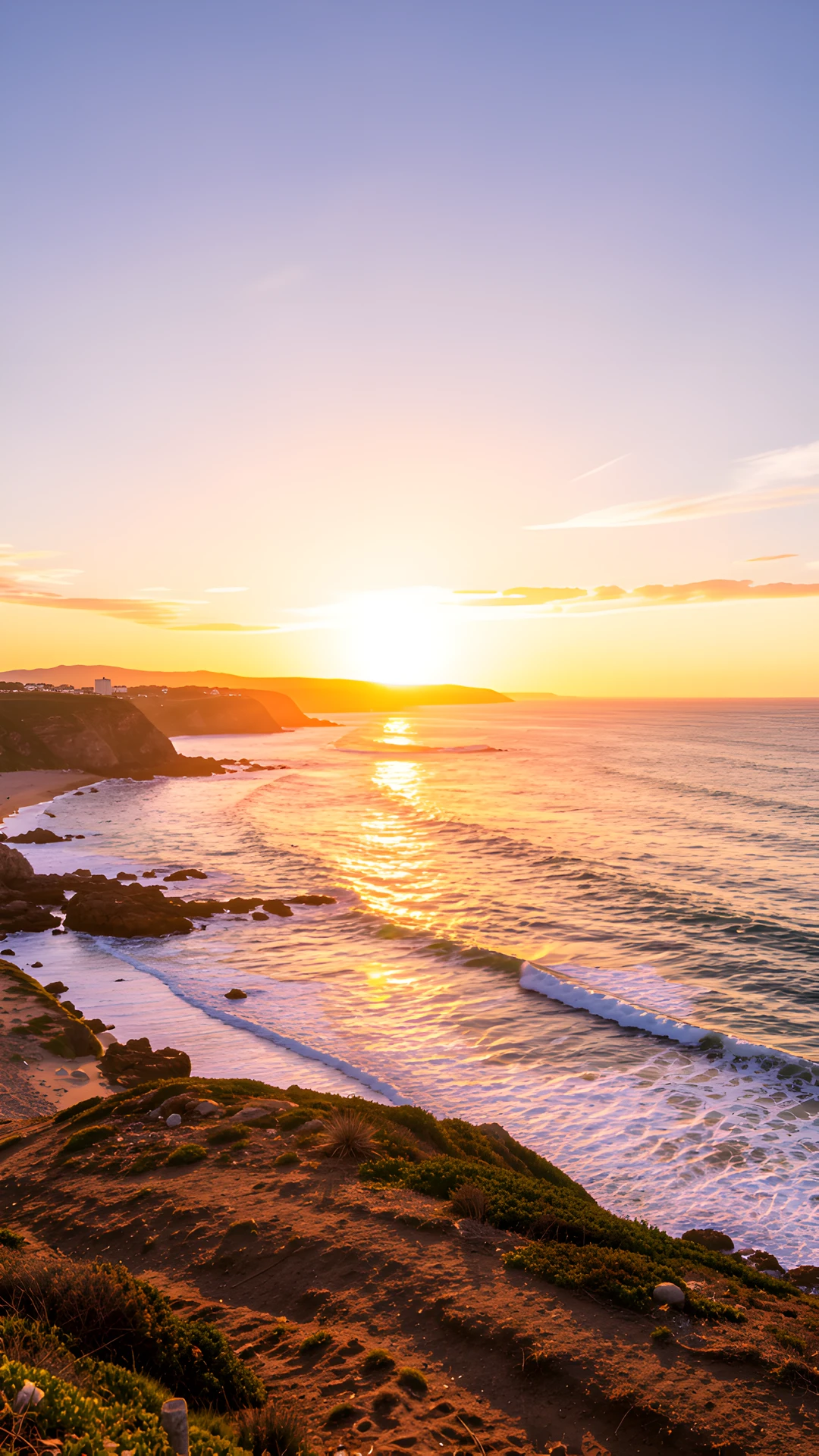 Seaside Morning Glow