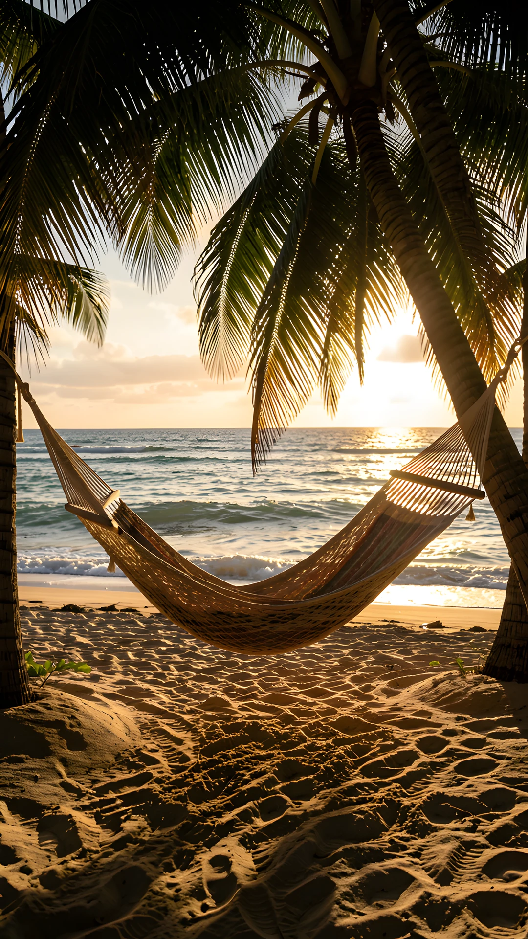 Golden Beach Sunset