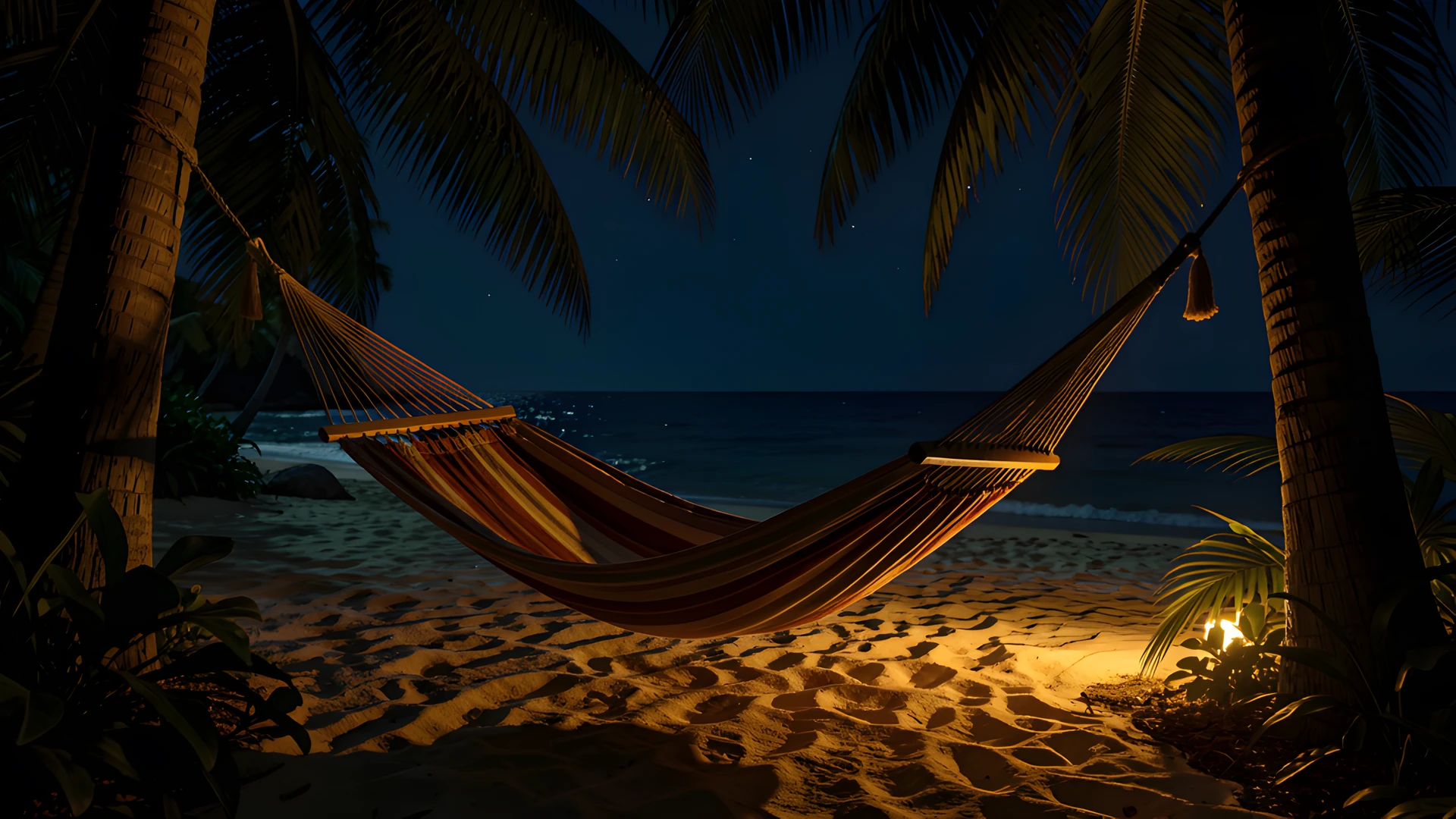 Golden Beach Night