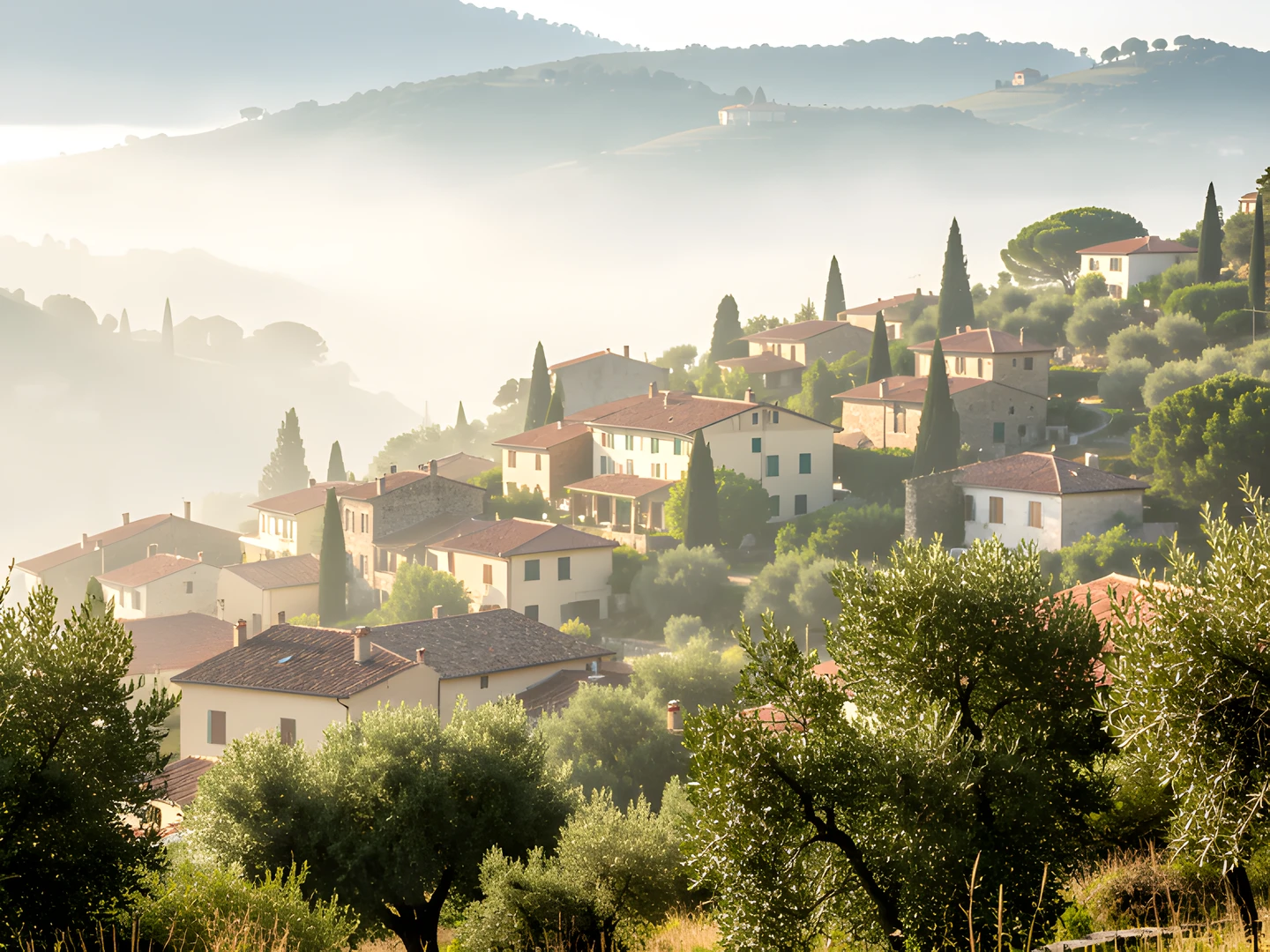 Greek Island Haze