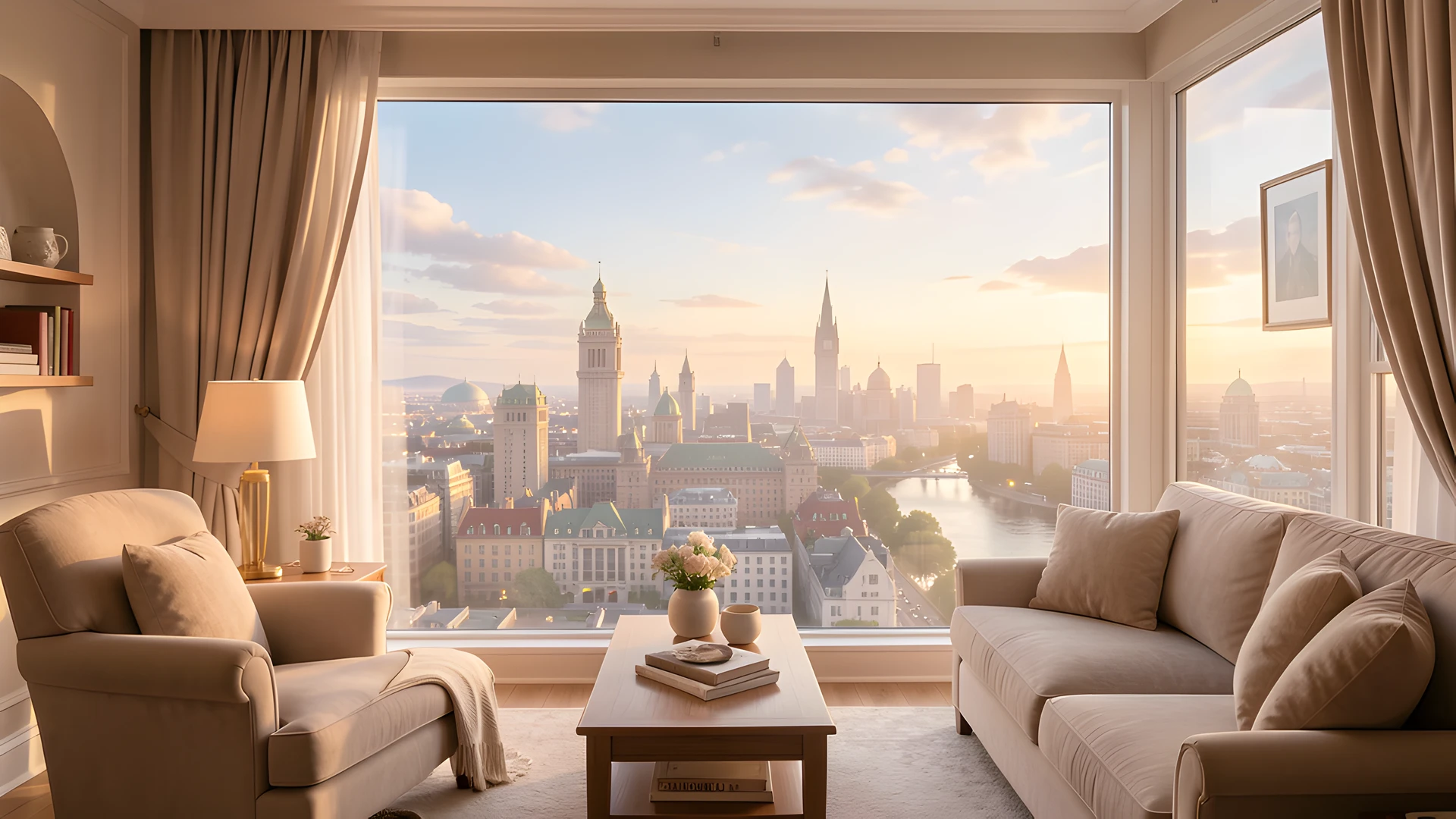 City Rooftop Serenity