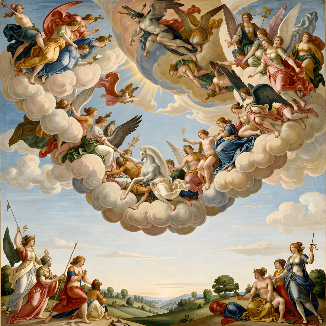 Tuscan Palace Sky