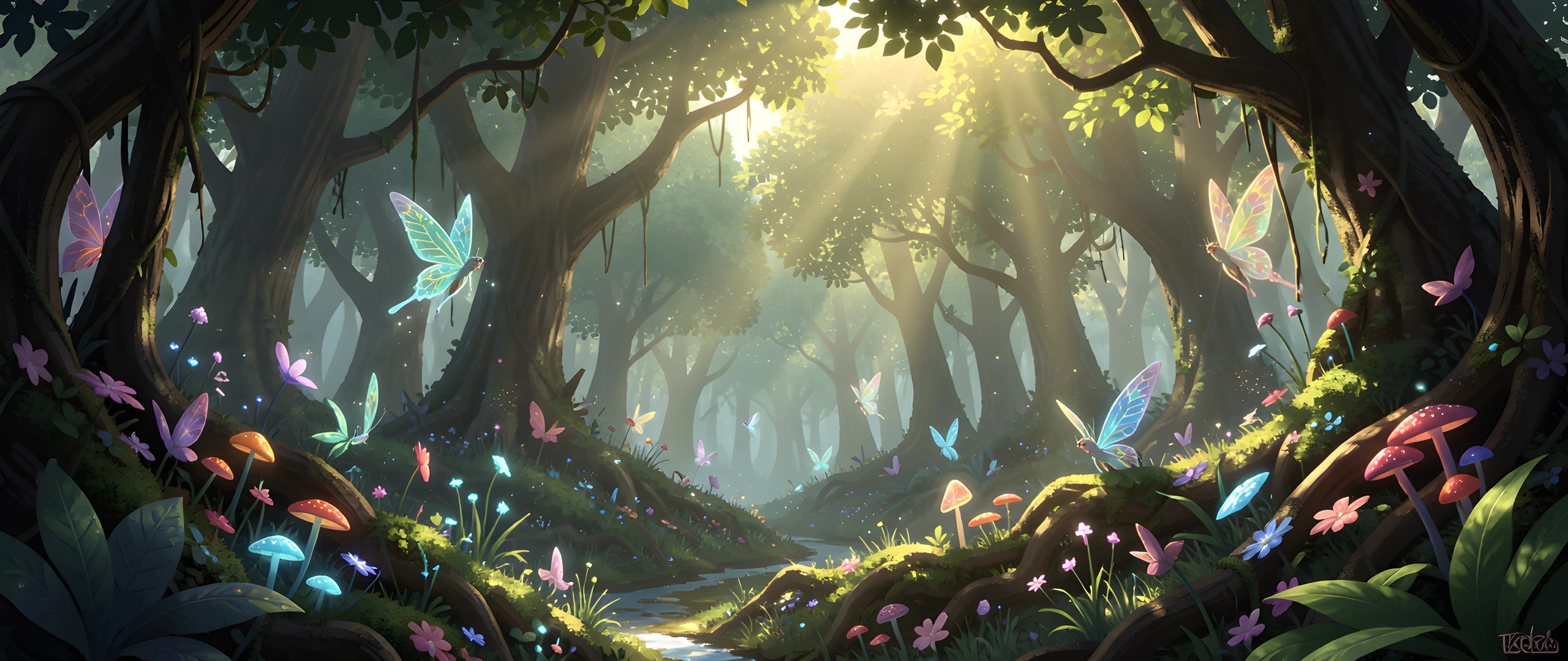 Moonlit Garden