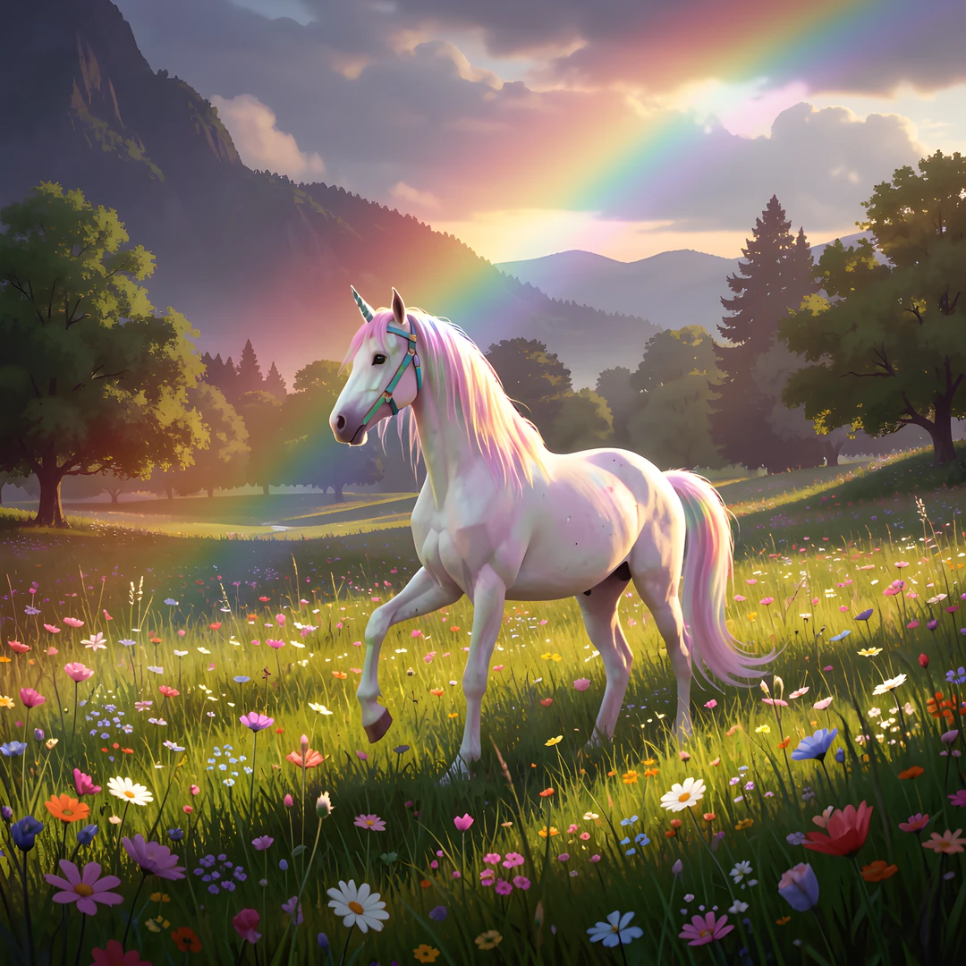 Mythic Rainbow Scene