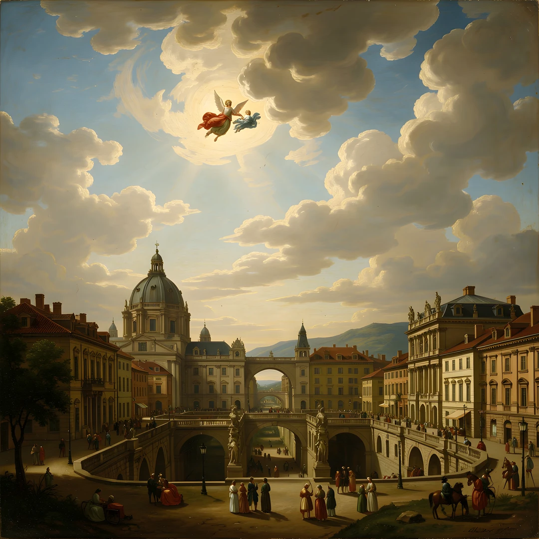 Heavenly Cityscape