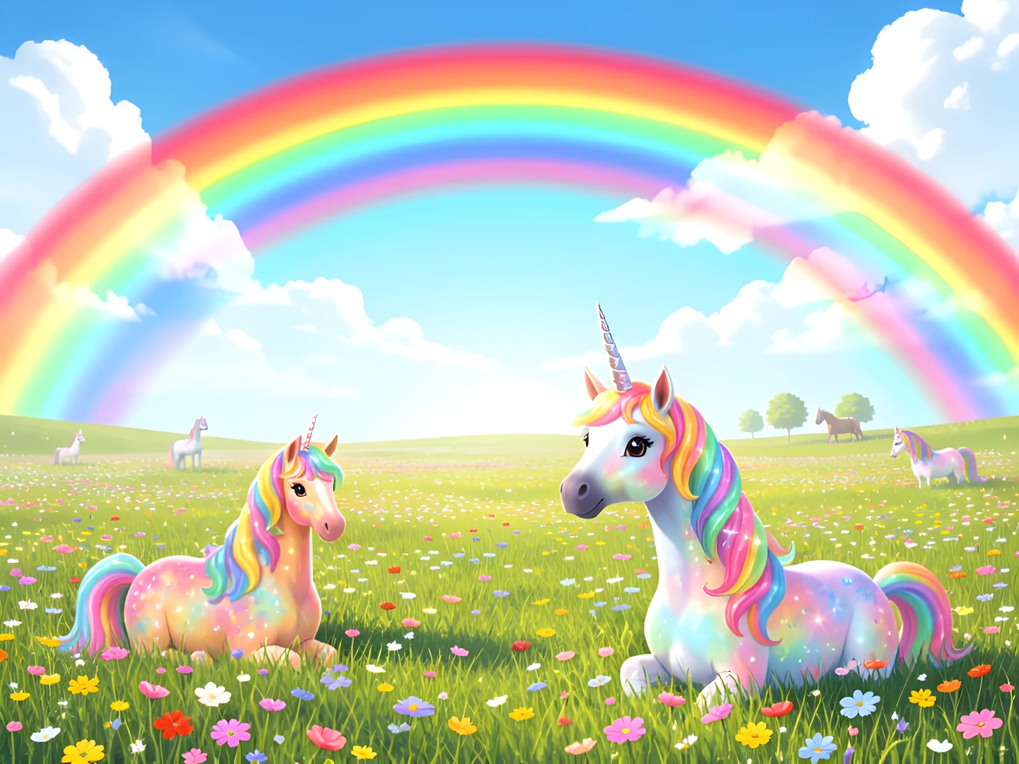 Rainbow Meadow Magic