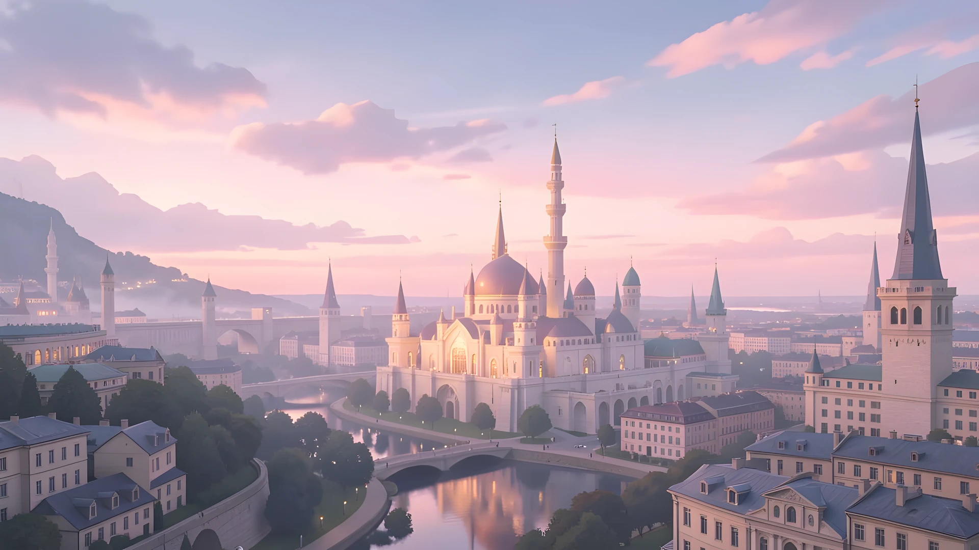 Majestic Dusk Glow