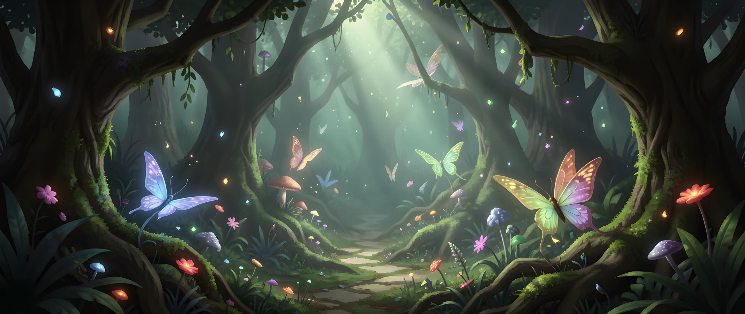 Whispering Enchanted Glade