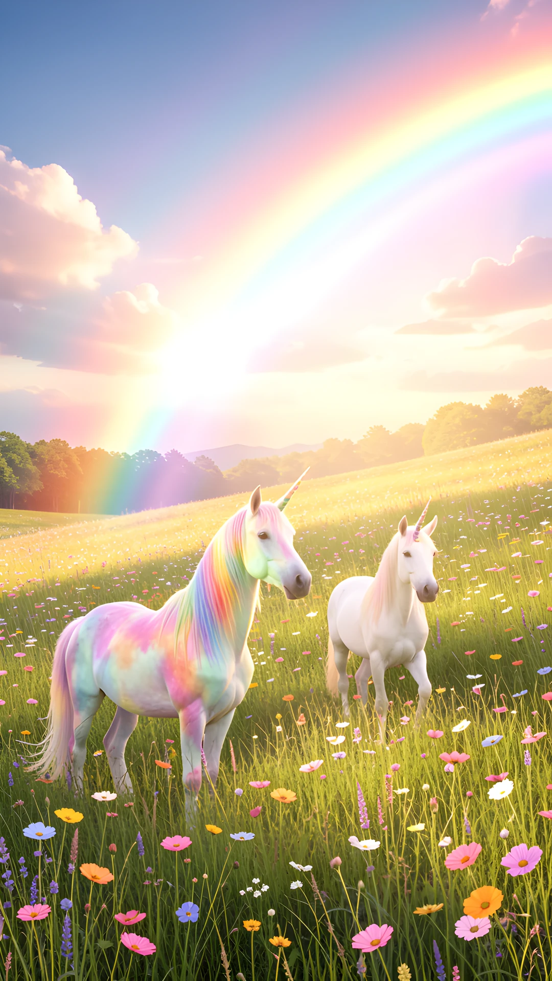 Mythical Meadow Scene