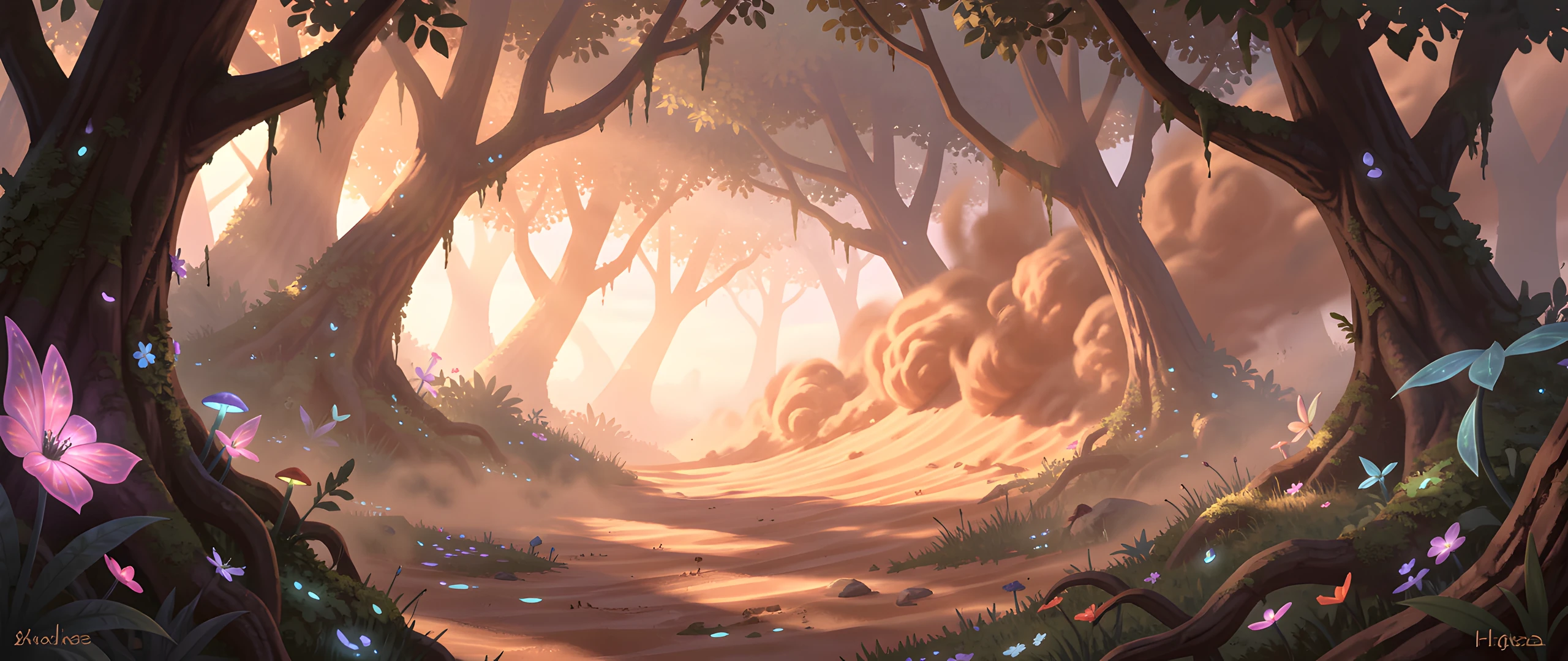 Moonlit Enchanted Glen