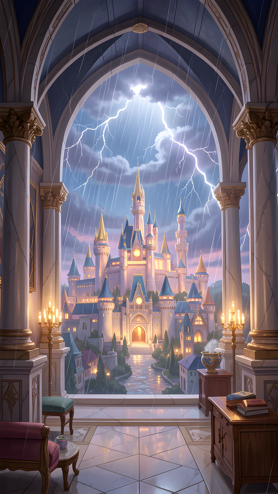 Stormy Cityscape
