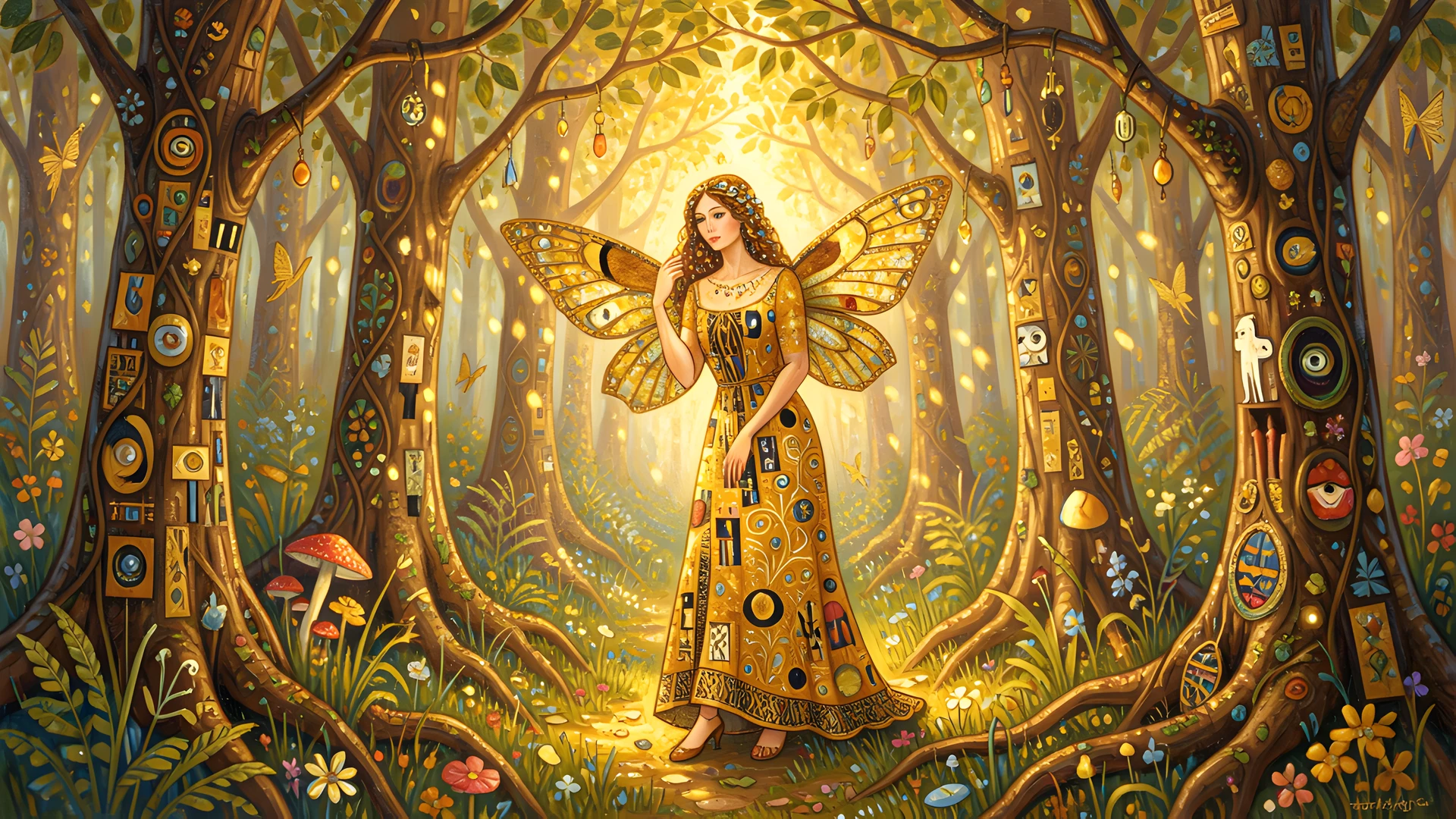 Golden Vines Dappled