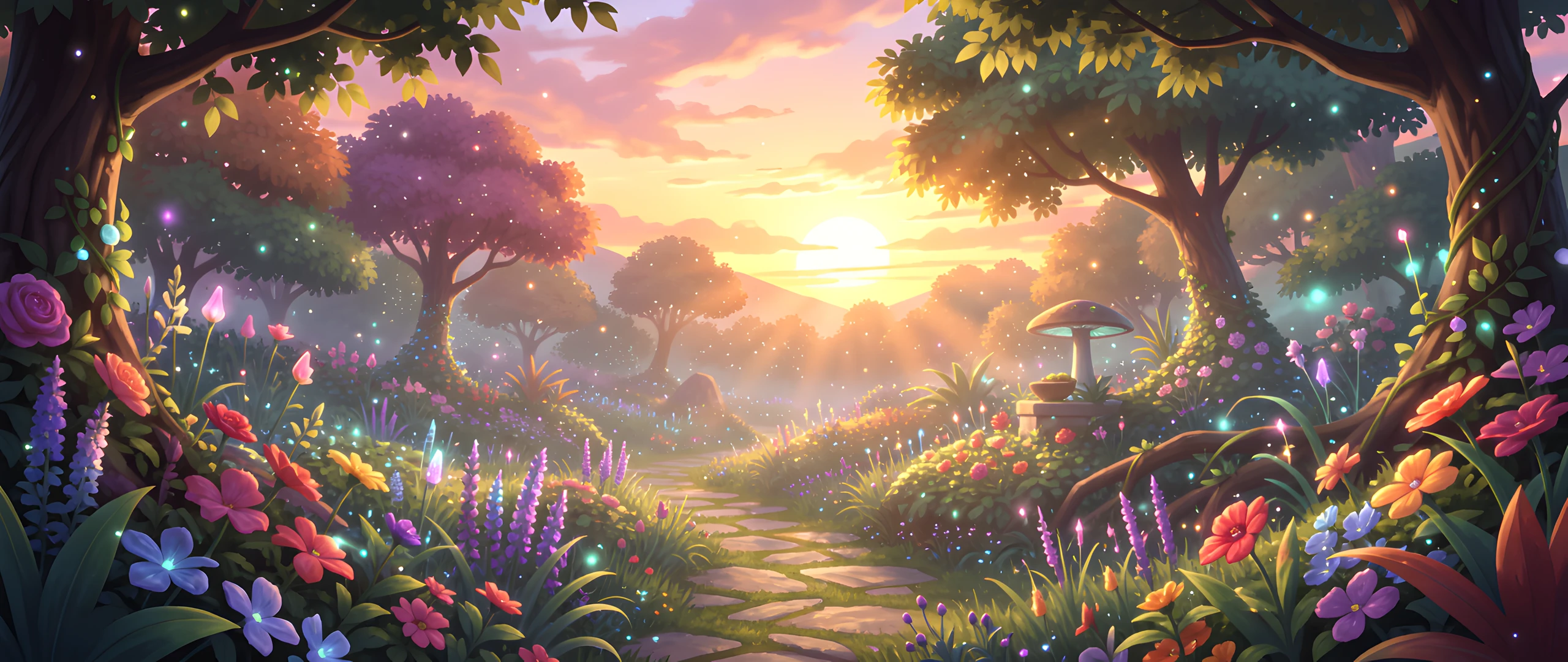Enchanted Morning Glow