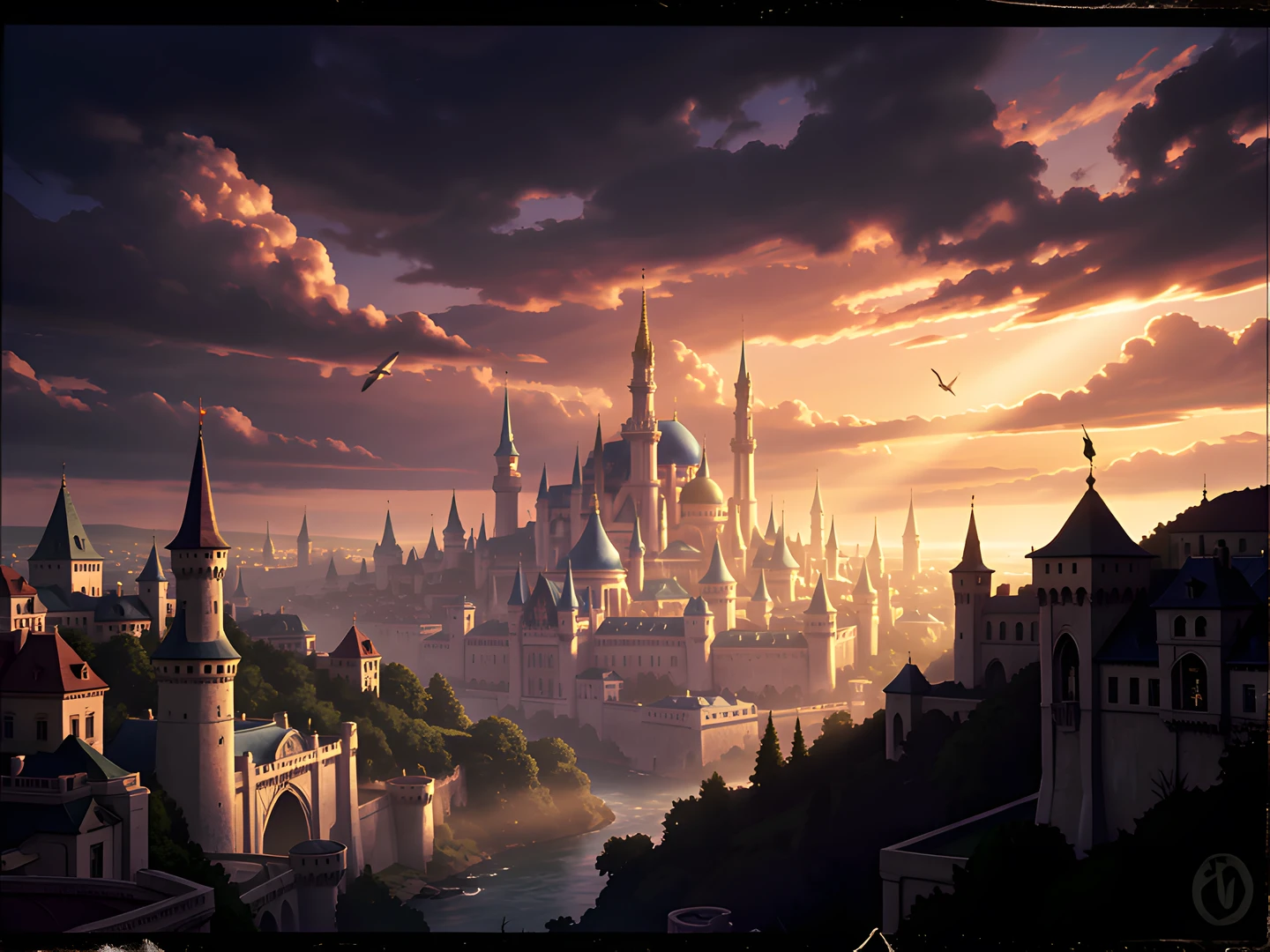City Skyline Glow