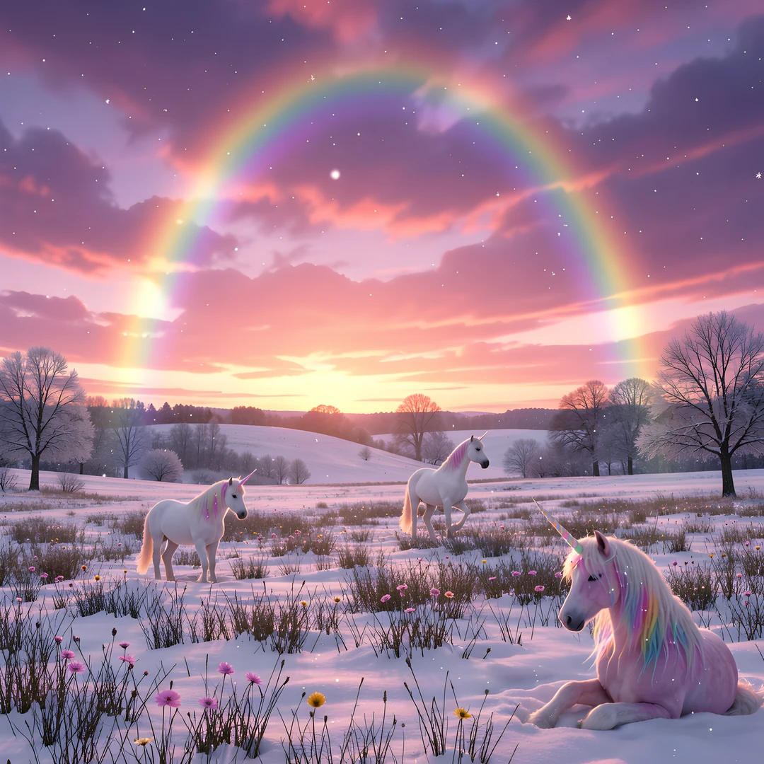 Magical Forest Scene