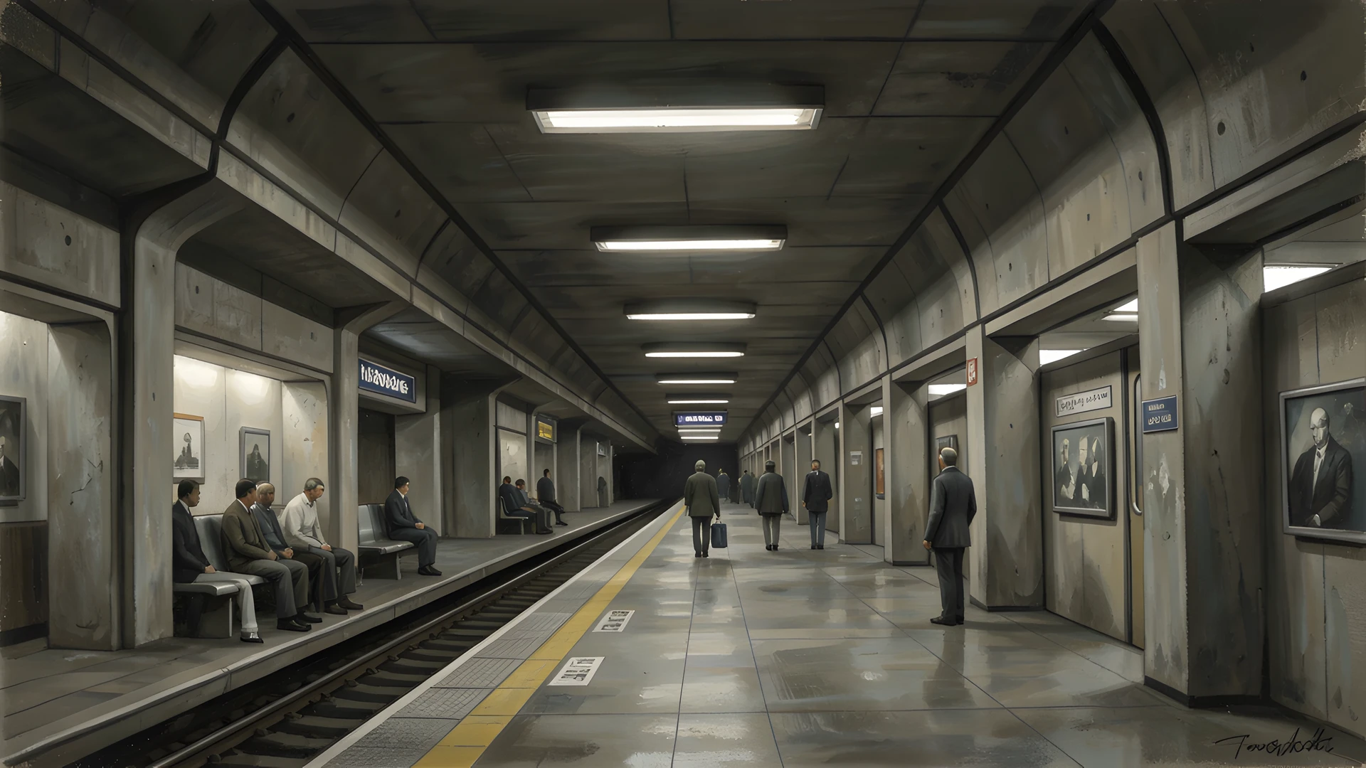 City Subway Grunge
