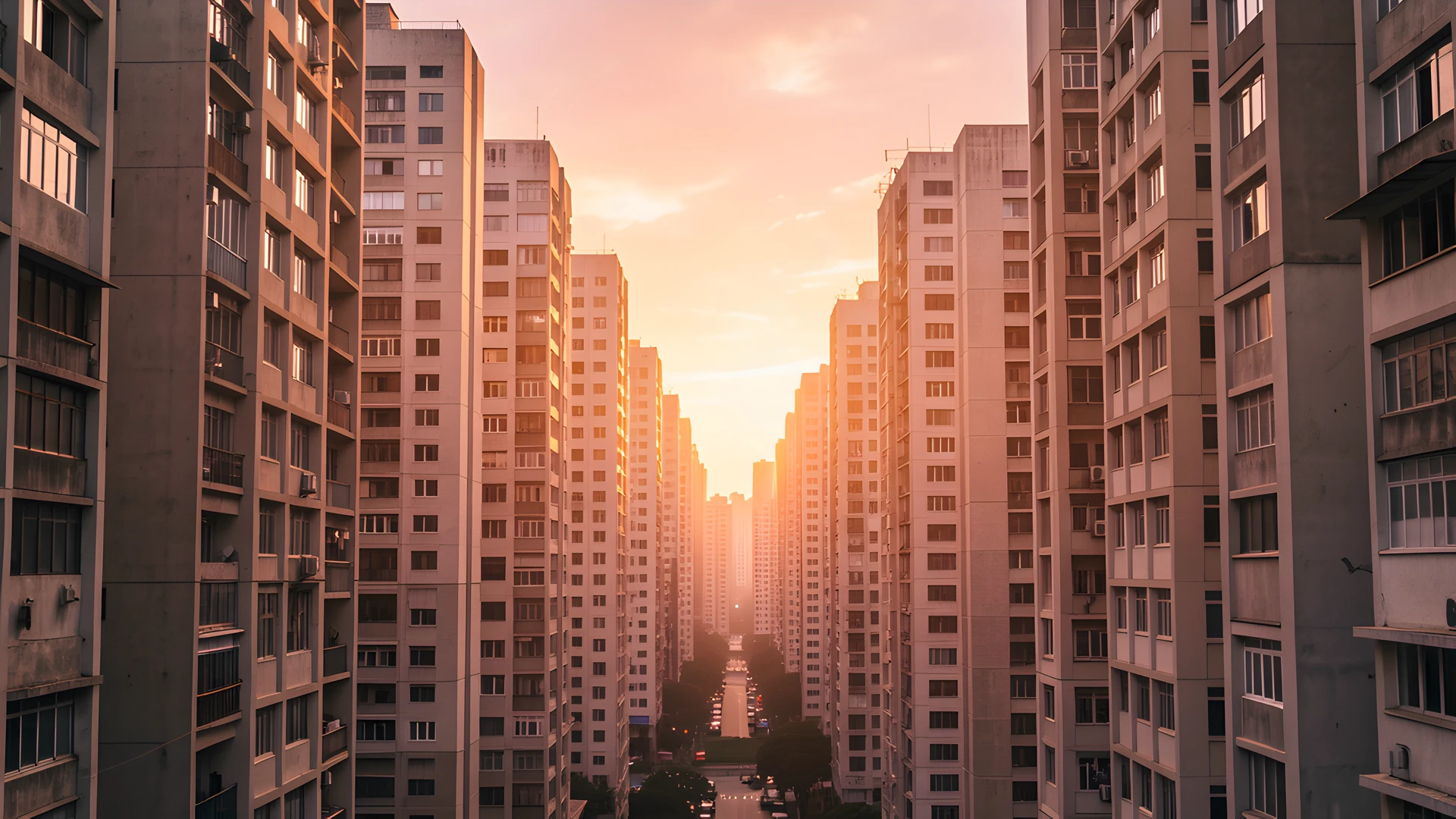 City Concrete Dawn