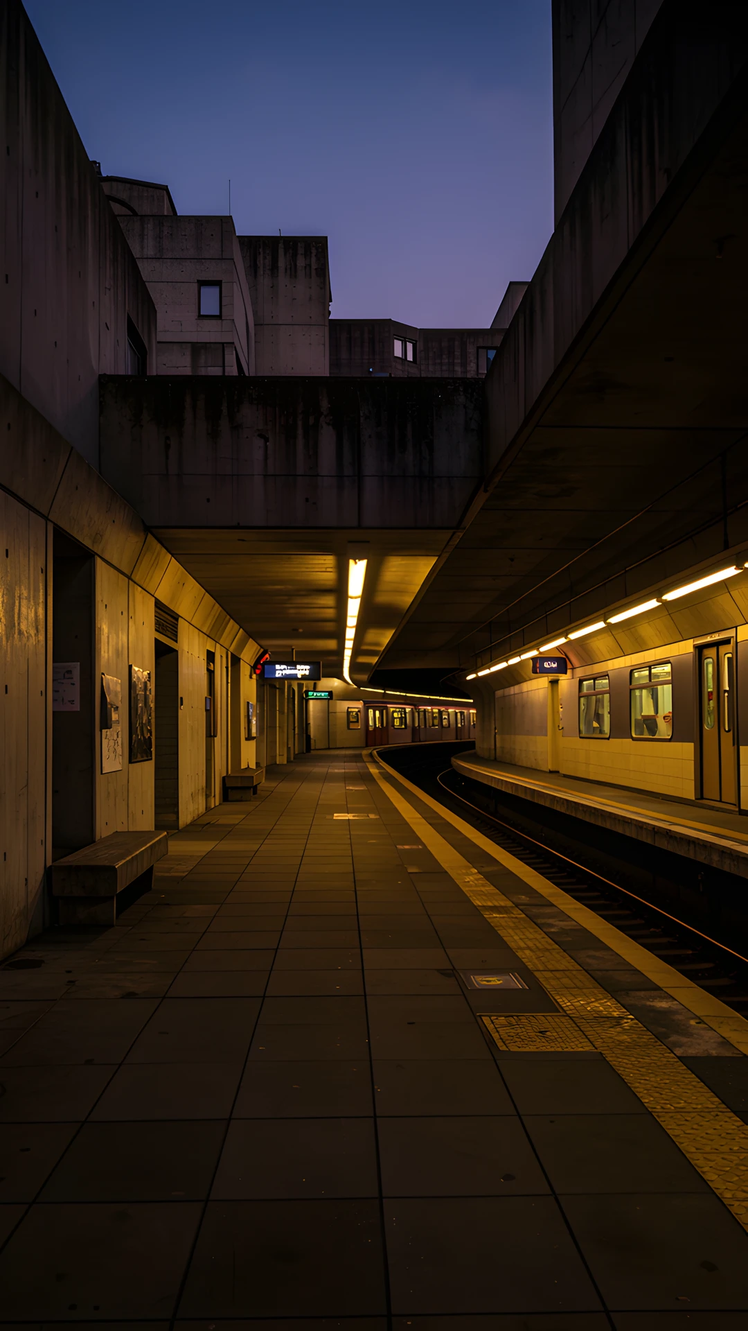 Subway Golden Hour