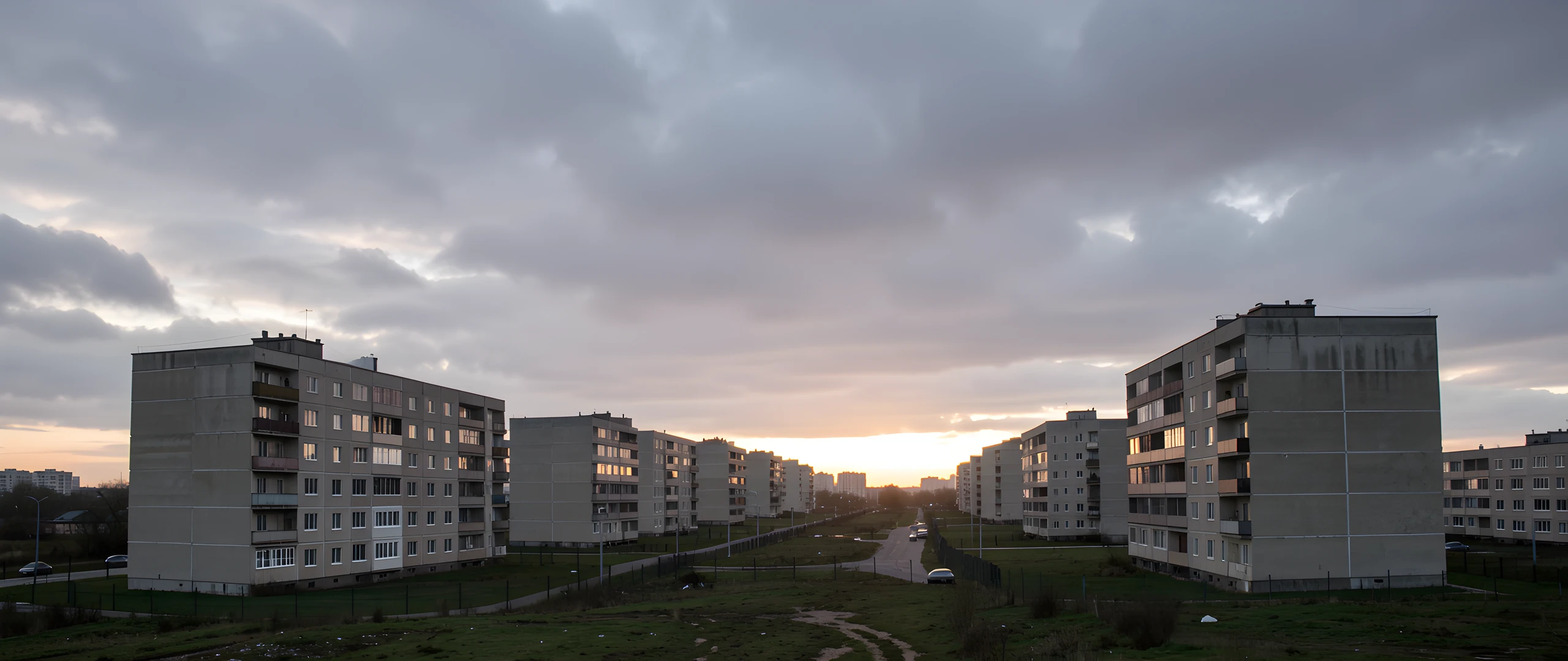 Grey Concrete City