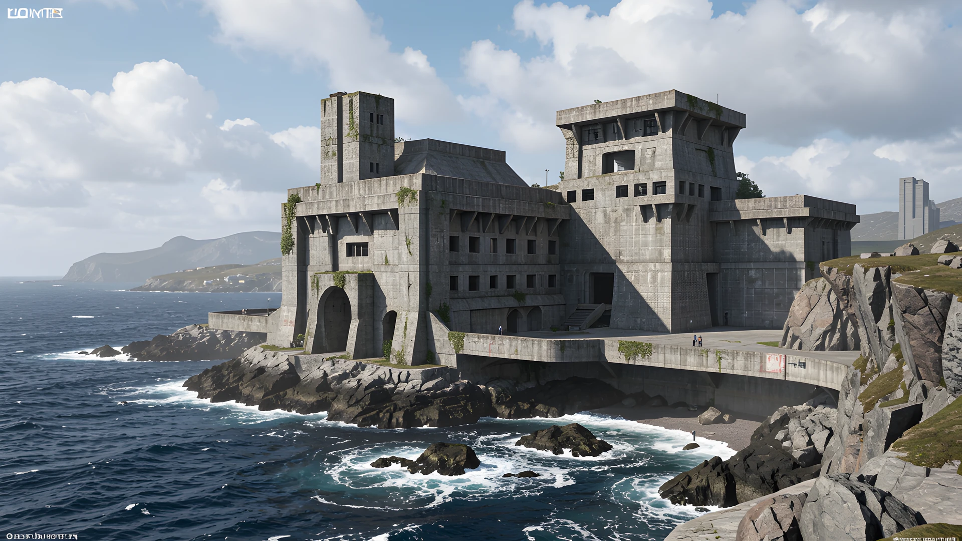 Rocky Cliff Fortress