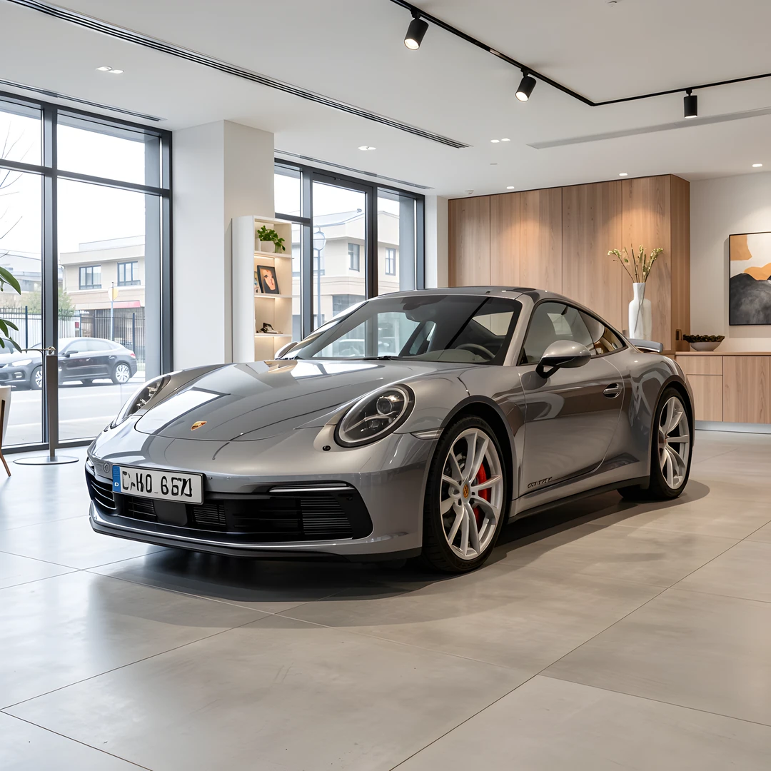 Porsche Racing Scene