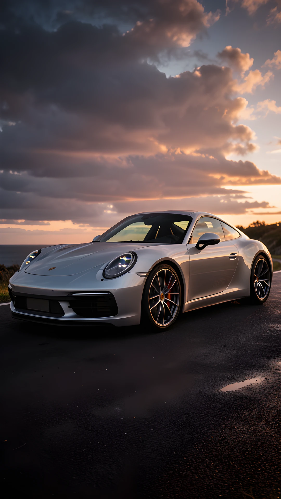 Porsche Racing Scene