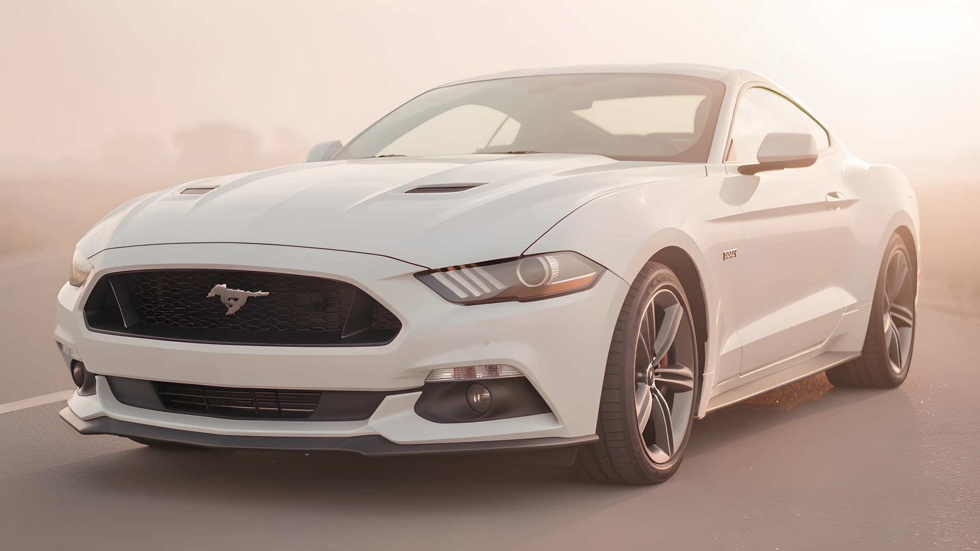 Mustang Sunset Glow
