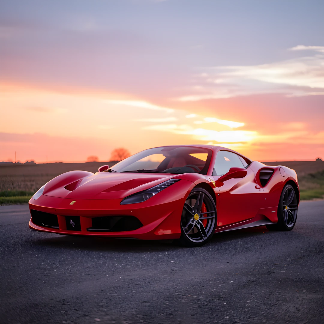 Ferrari Sunset Glow