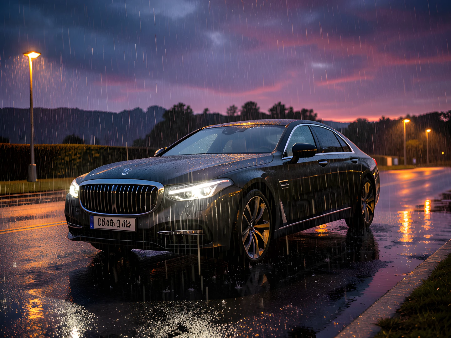 Rainy City Lights