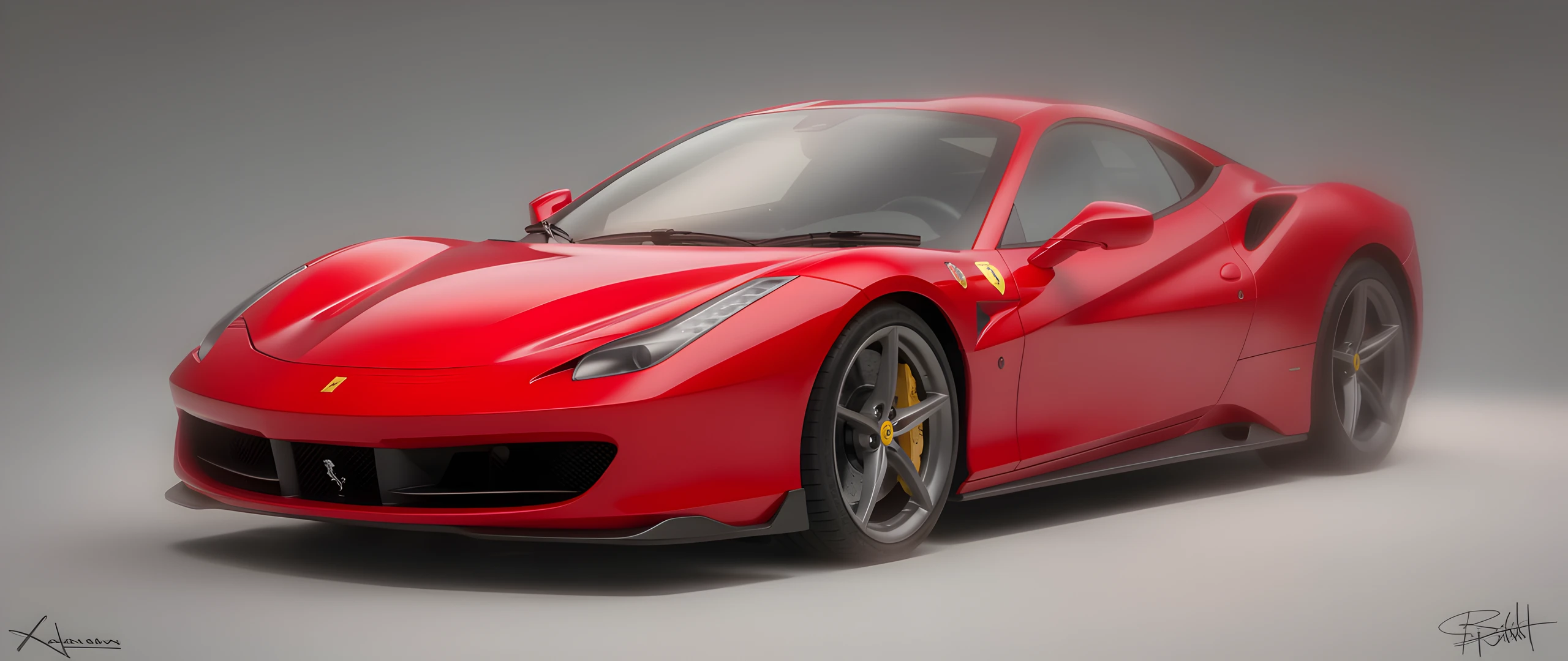 Ferrari Red Glow