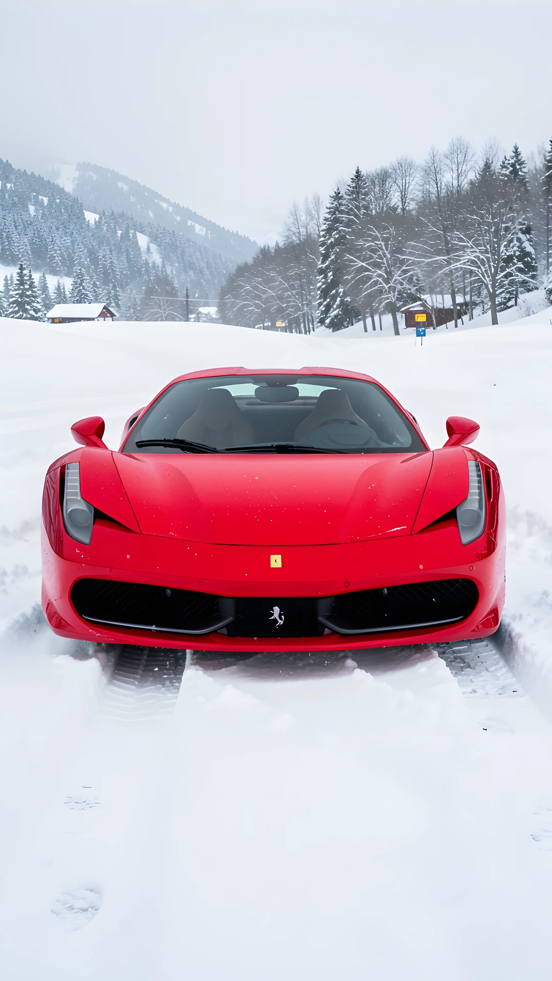 Ferrari Racing Scene