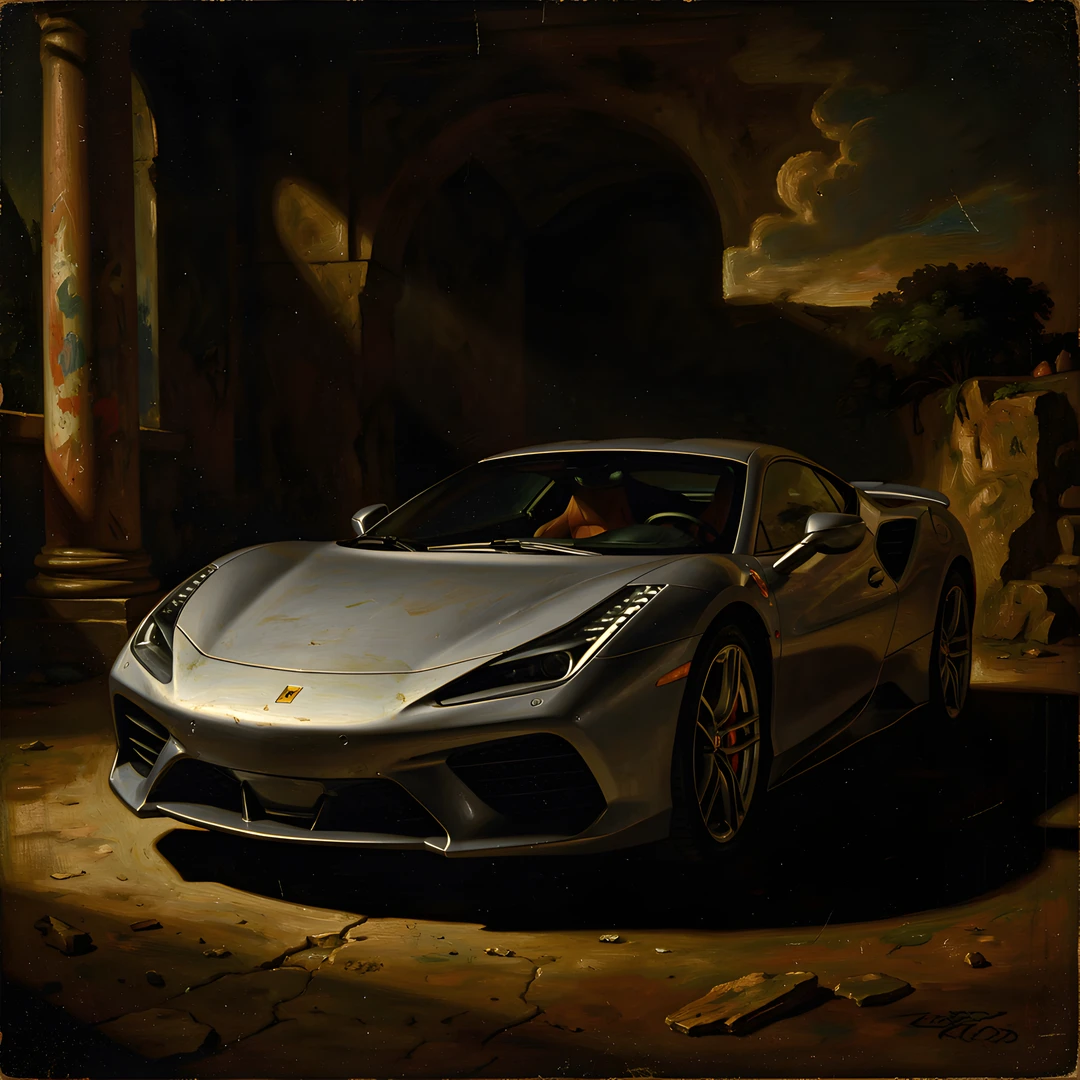 Dark Caravaggio Scene