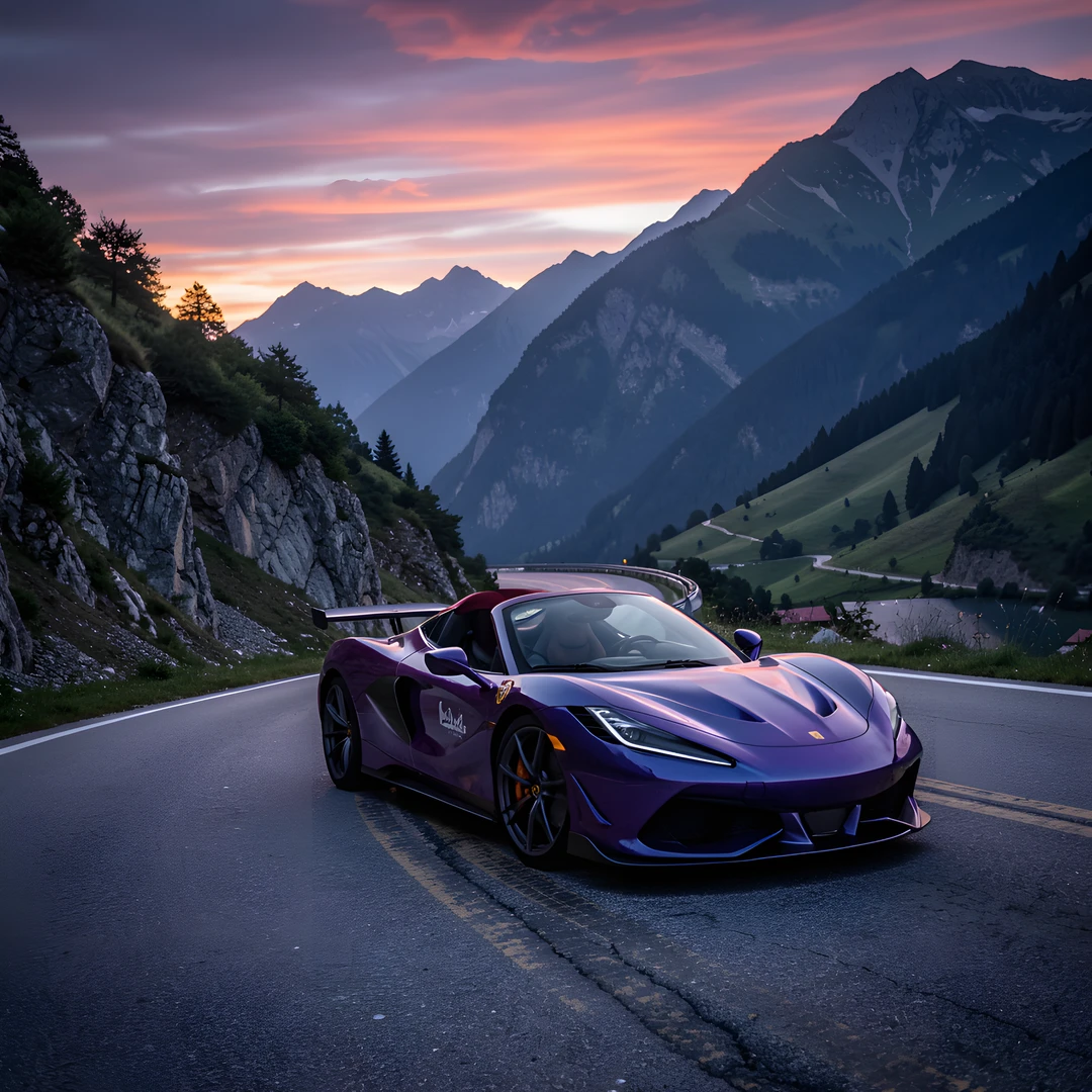 Racing Down Mountain