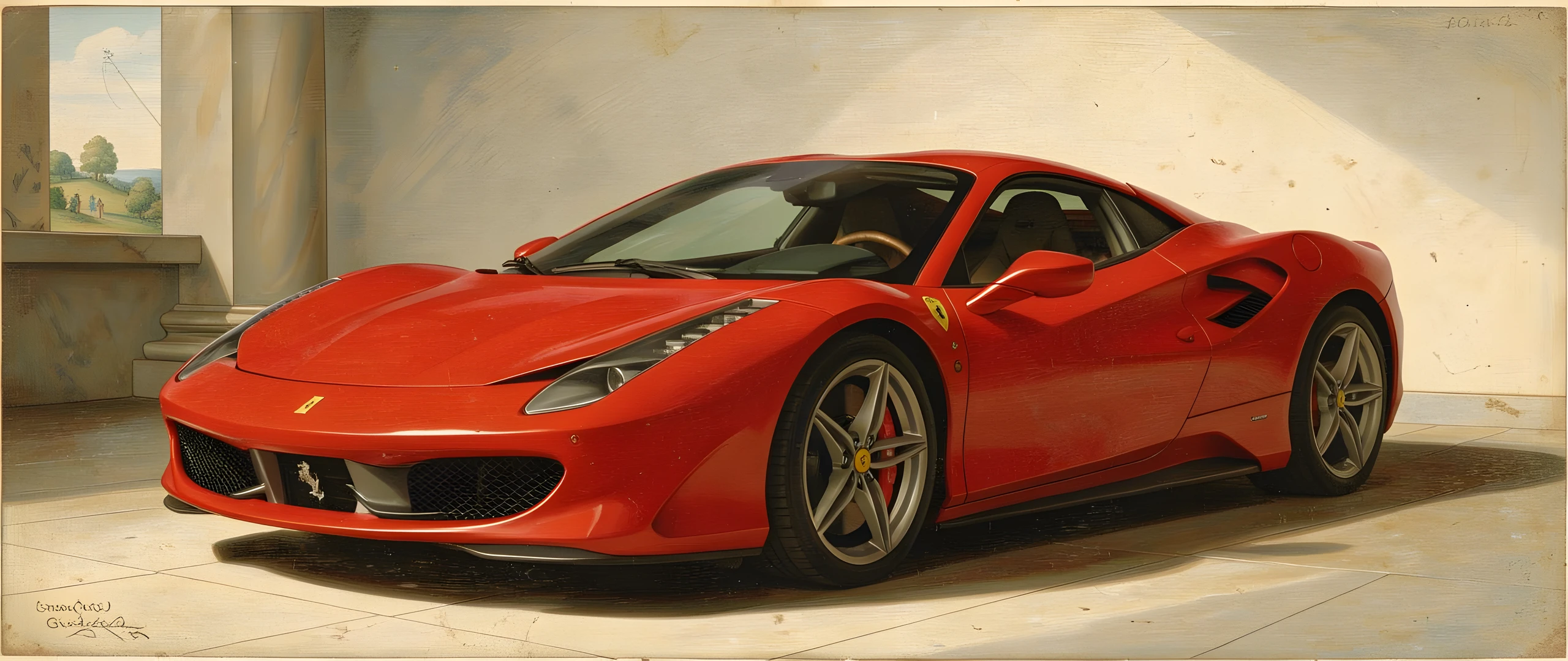 Ferrari Red Skin